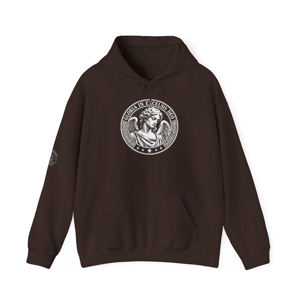 Gloria in Excelsis Deo Hoodie | Luke 2:14 Christmas Christian Graphic Hoodie