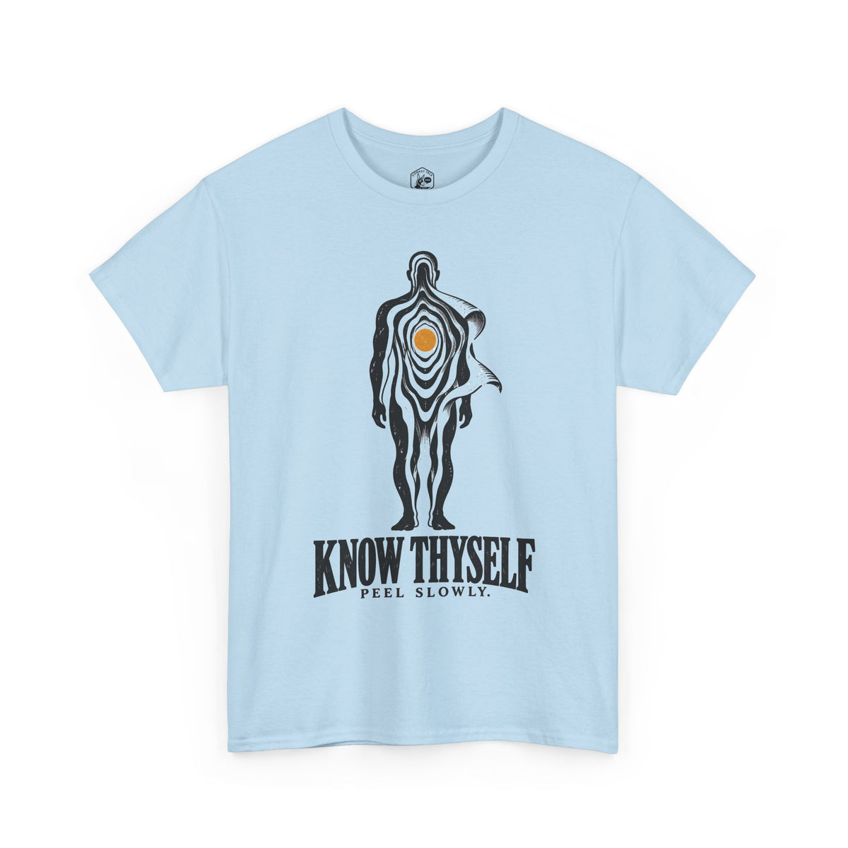 Know Thyself Peel Slowly T-shirt – Donkey Talk graphic tee