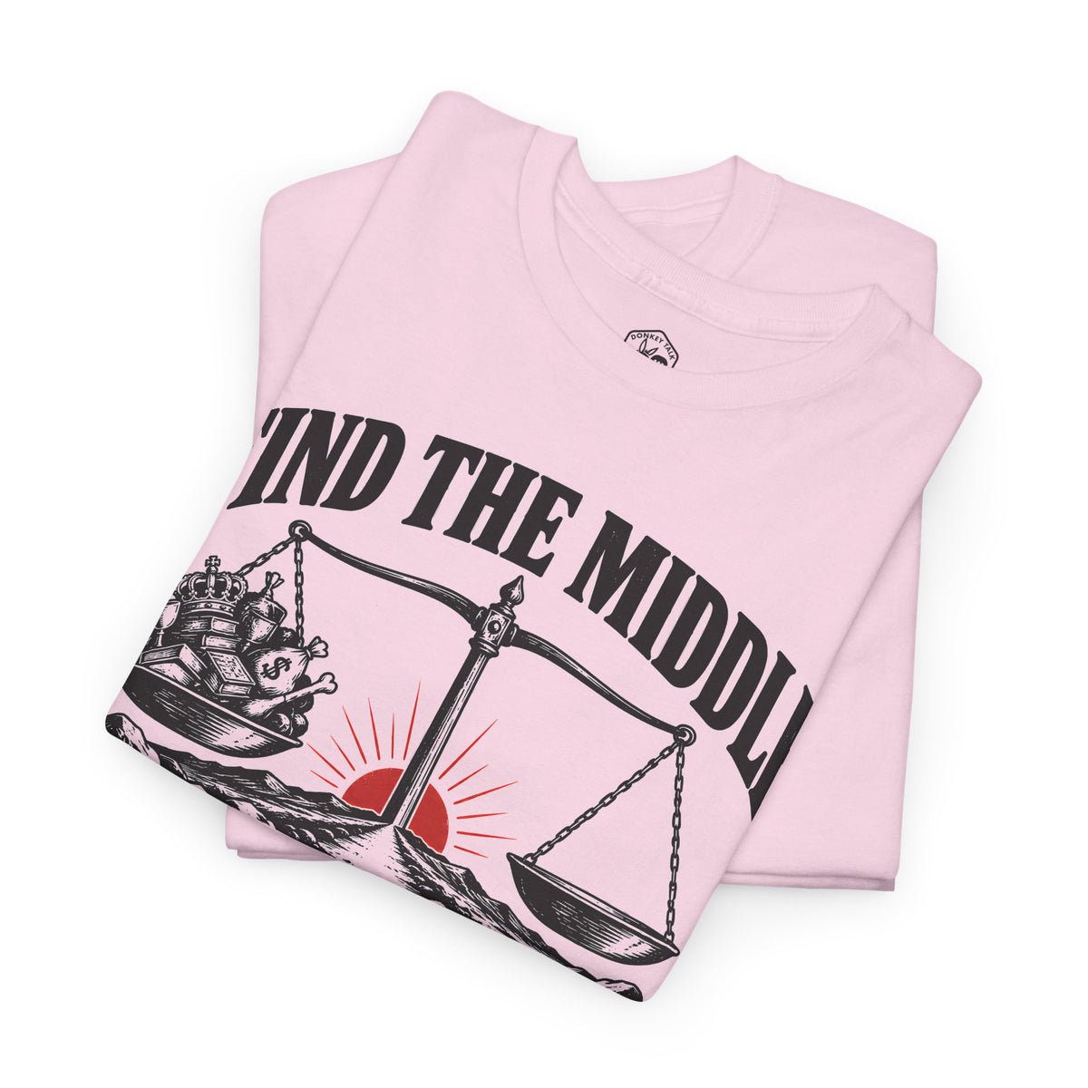 Find the Middle Aristotle T-shirt – Donkey Talk graphic tee