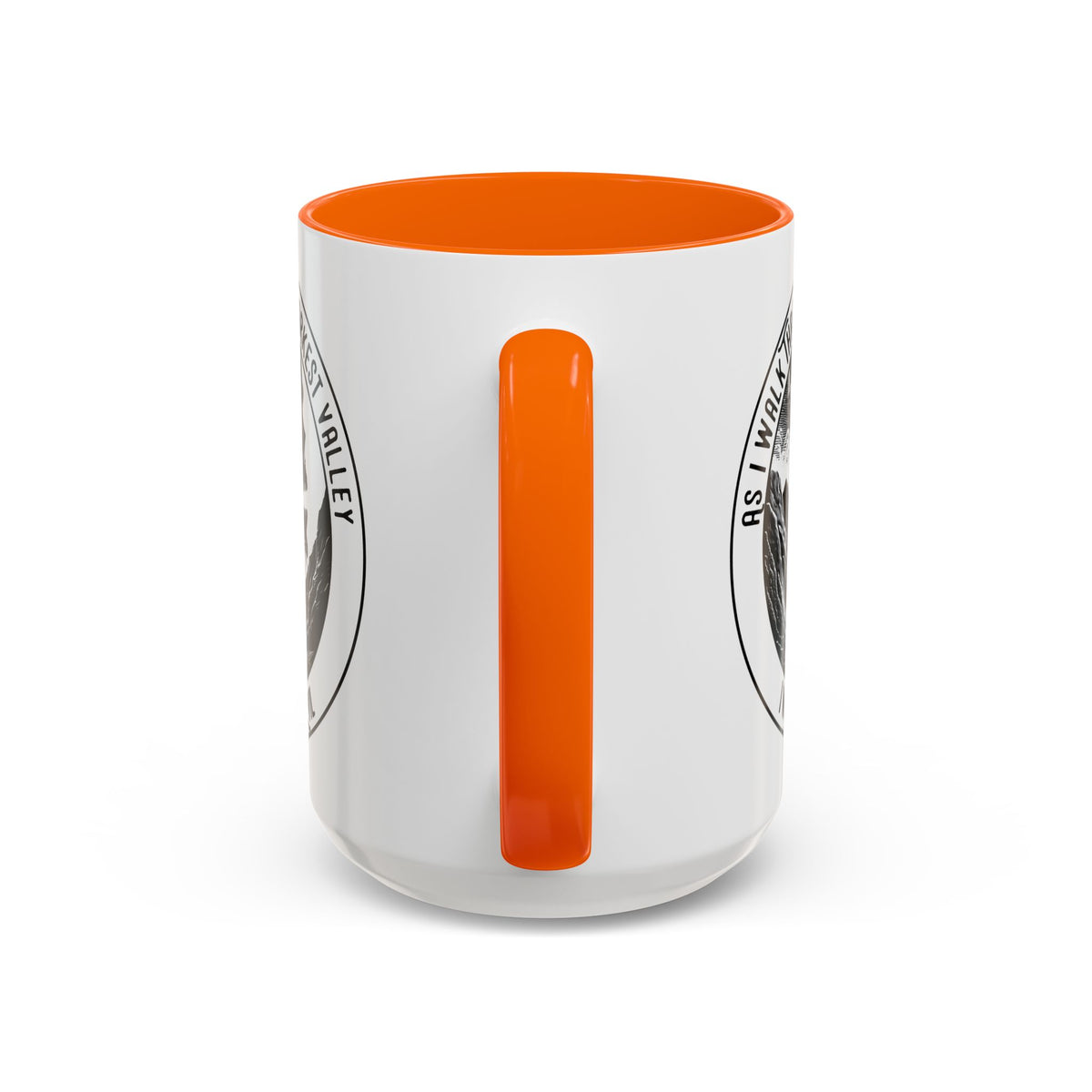 Mug Skull Valley — « Alors que je traverse la vallée de l'ombre de la mort, je ne crains aucun mal » 11/15 oz