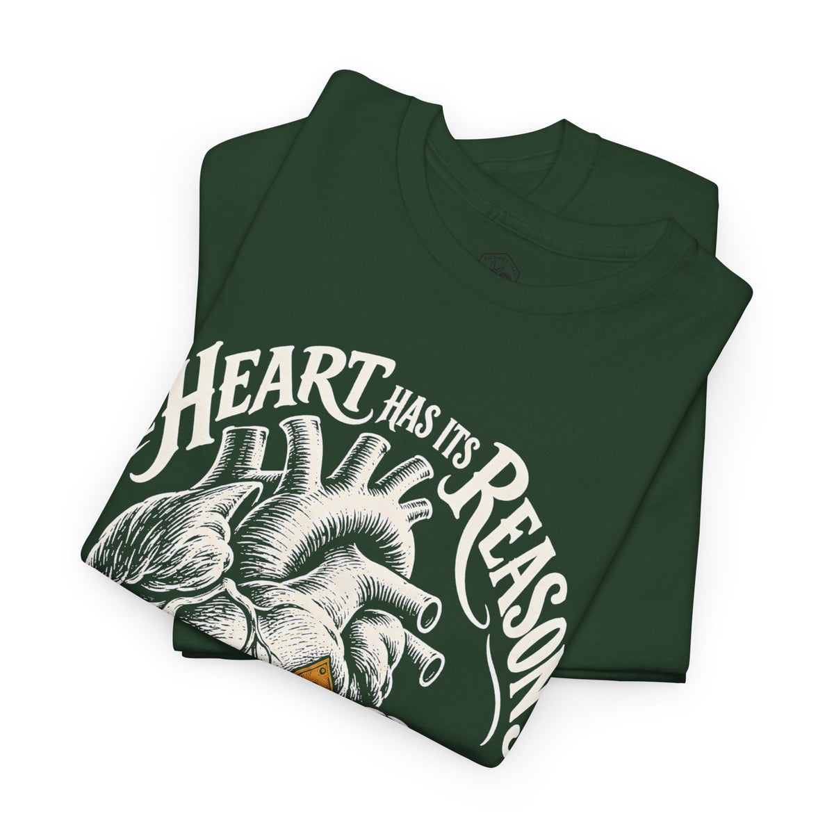 The Heart Has Its Reasons Pascal T-shirt – Donkey Talk graphic tee