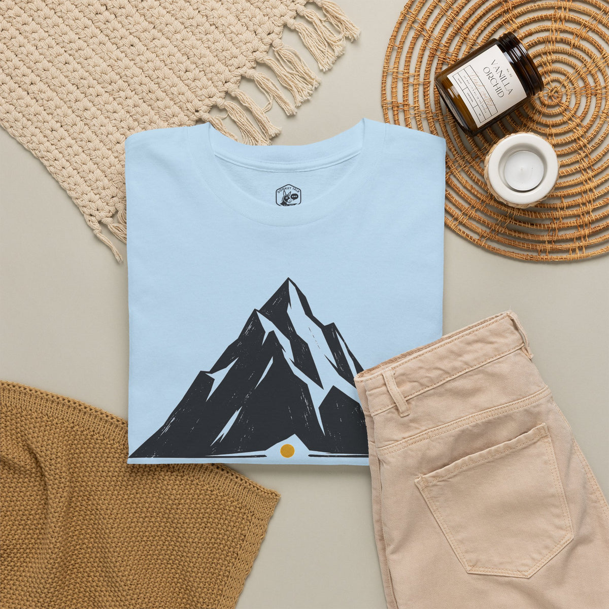 Faith Moves Mountains Start With a Seed T-shirt – Donkey Talk graphic tee