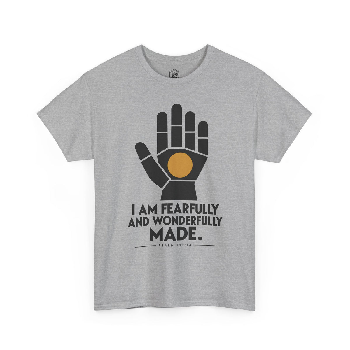 Psalm Hand Bauhaus T-shirt – Donkey Talk graphic tee