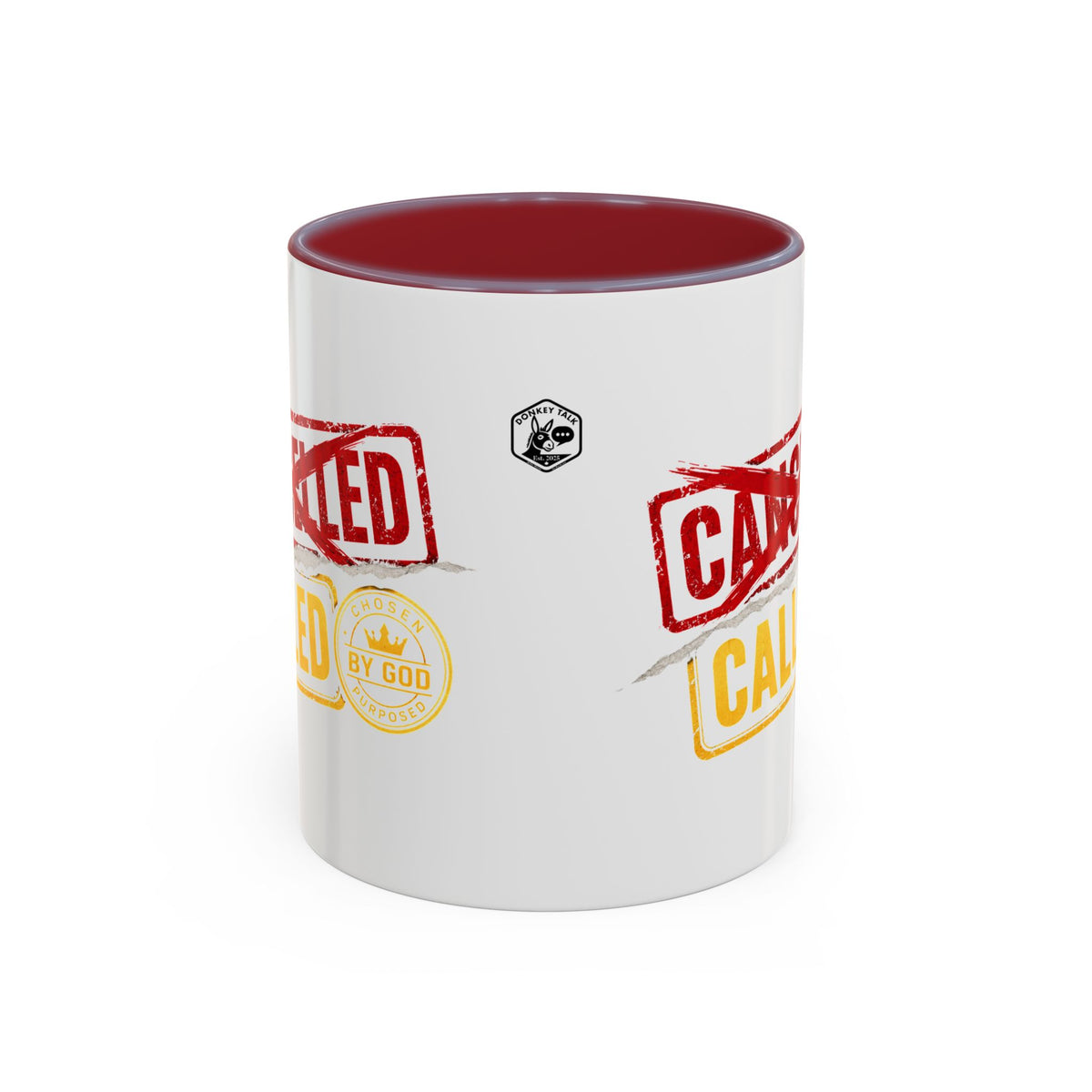 Called Not Cancelled coffee mug – Donkey Talk ceramic mug