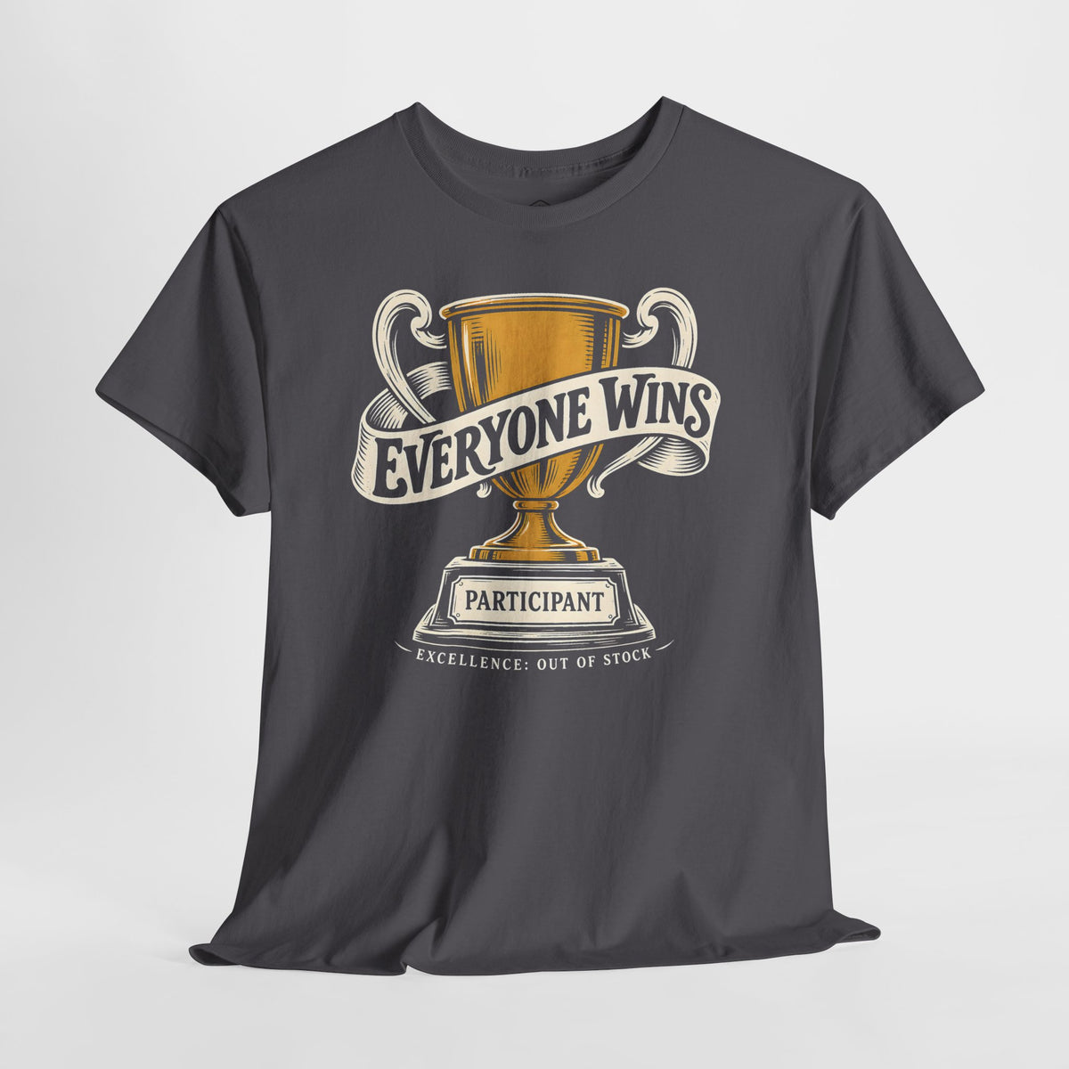 Everyone Wins Participant Trophy T-shirt – Donkey Talk graphic tee