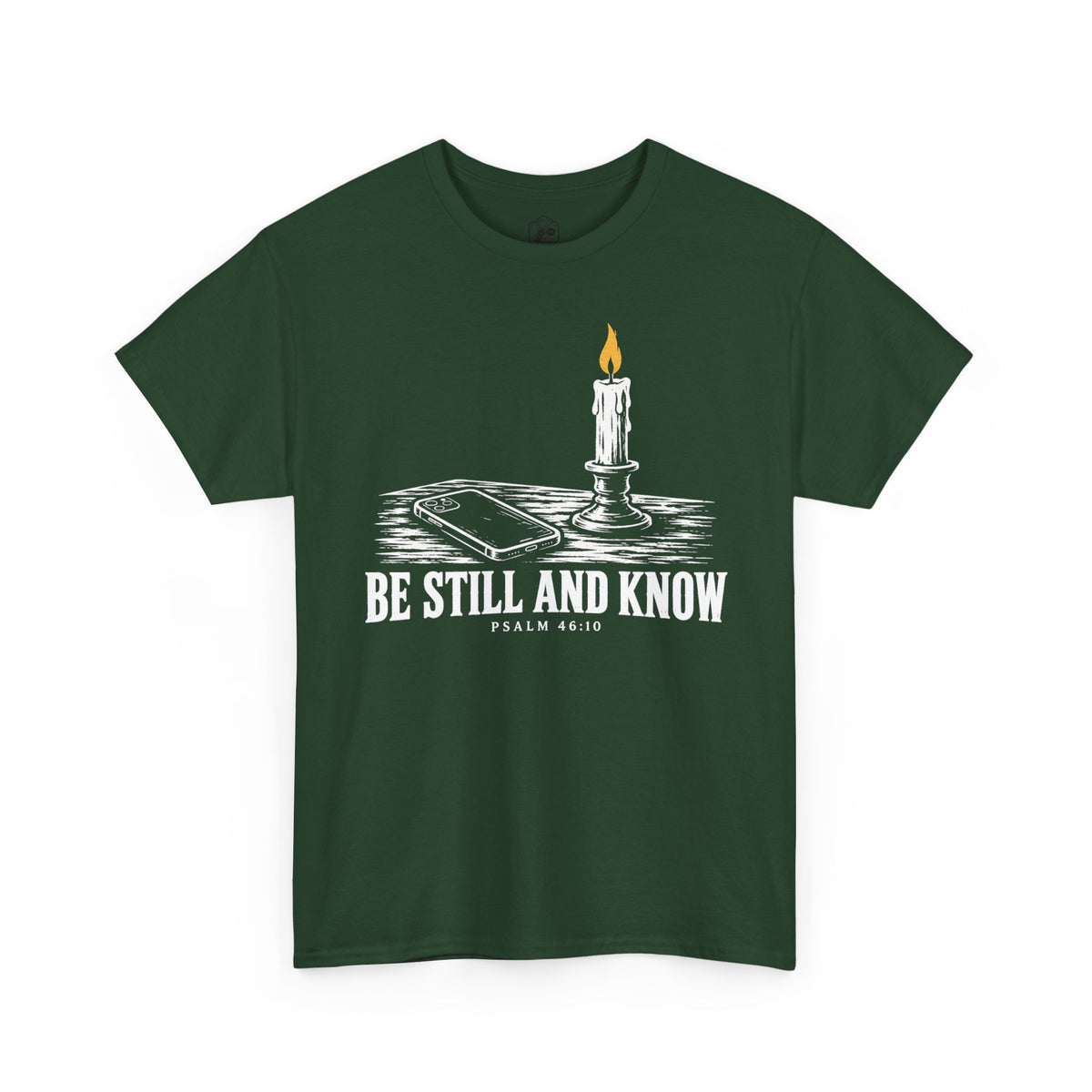 Be Still and Know Psalm 46:10 T-shirt – Donkey Talk graphic tee