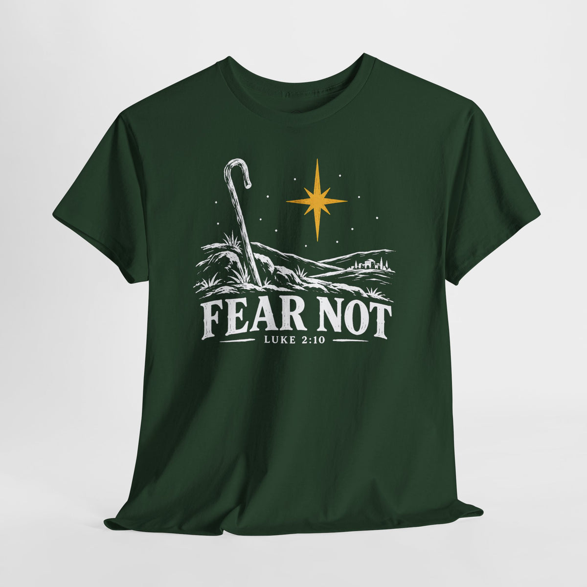 Fear Not Luke 2:10 T-shirt – Donkey Talk graphic tee