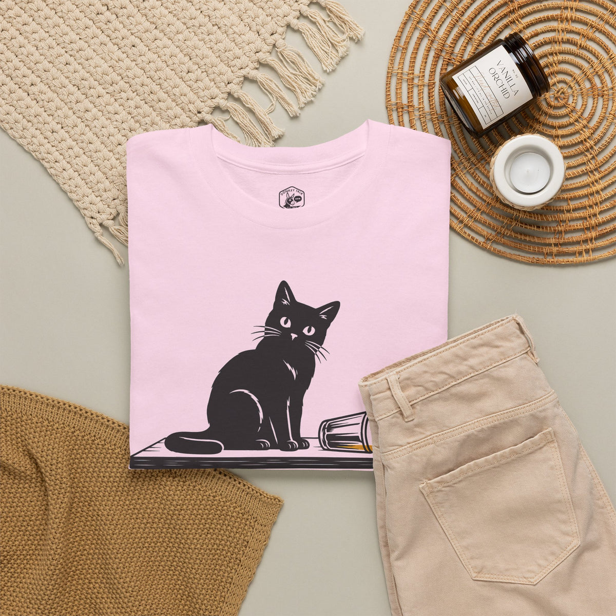 Occam's Razor It Was the Cat T-shirt – Donkey Talk graphic tee