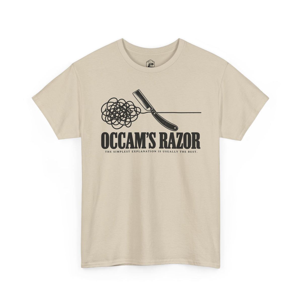 Occam's Razor Tangle T-shirt – Donkey Talk graphic tee