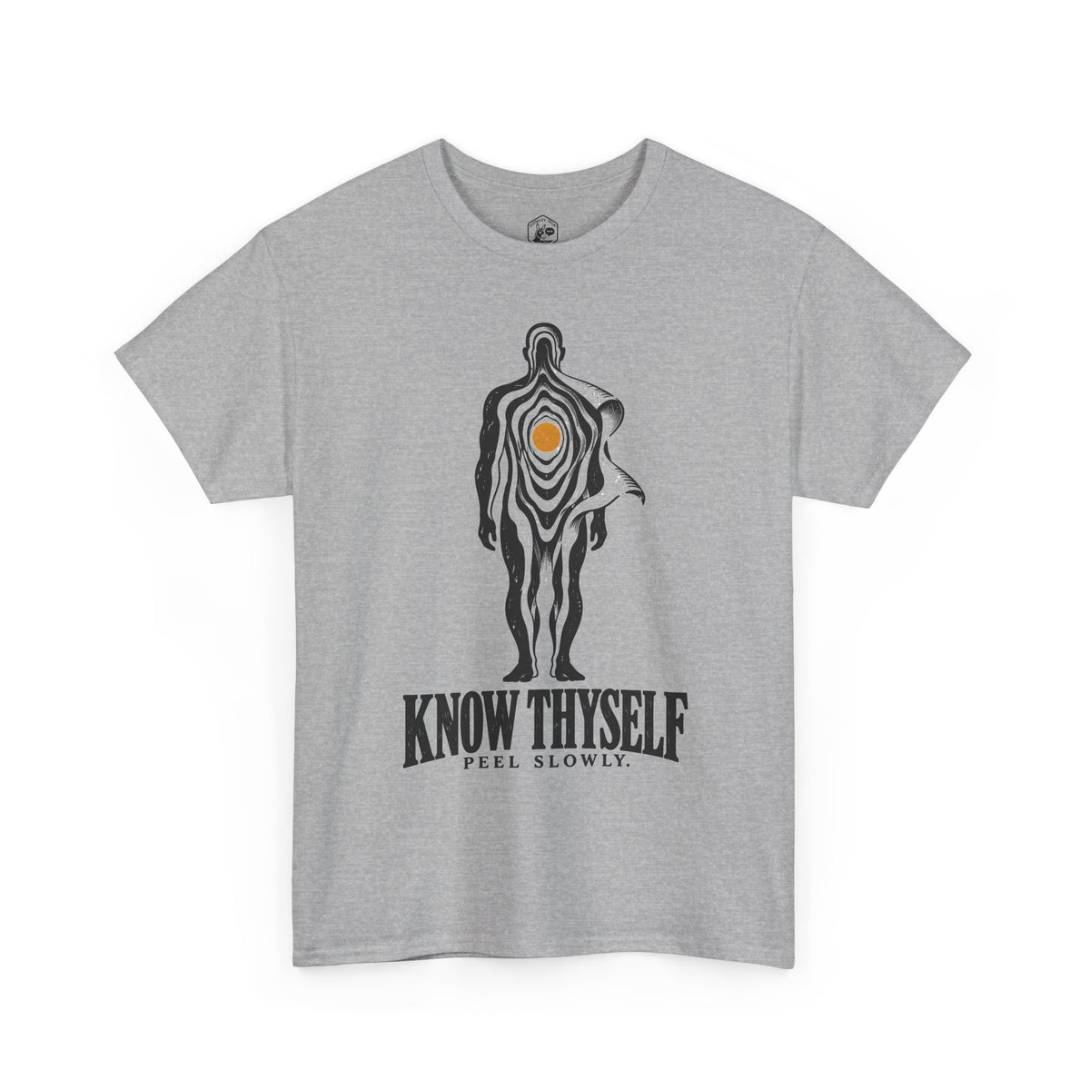 Know Thyself Peel Slowly T-shirt – Donkey Talk graphic tee