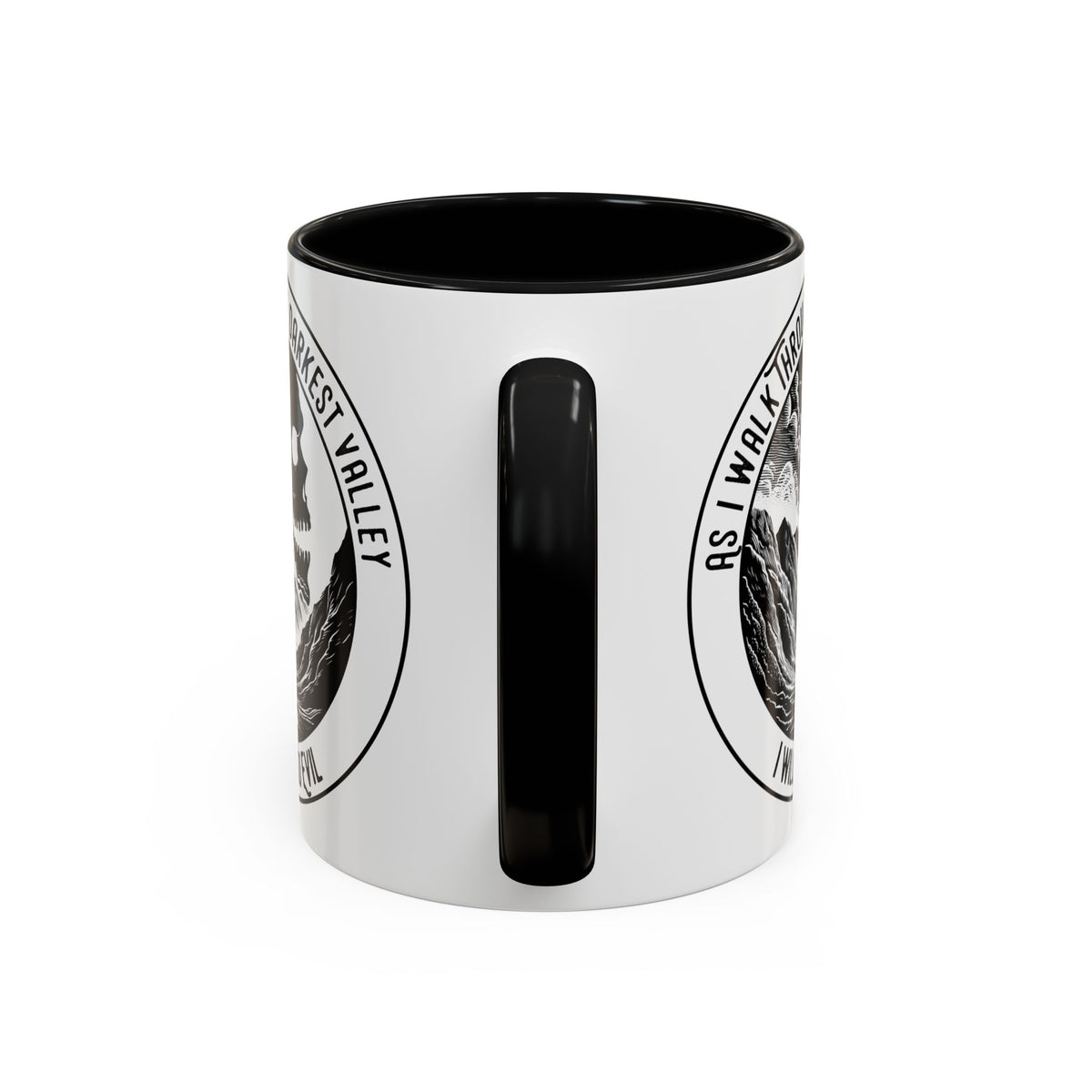 Skull Valley Fear No Evil coffee mug – Donkey Talk ceramic mug