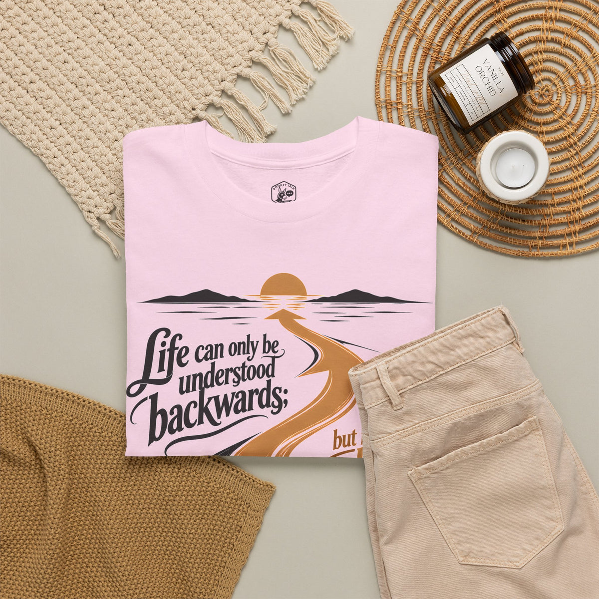 Lived Forwards Winding Road T-shirt – Donkey Talk graphic tee