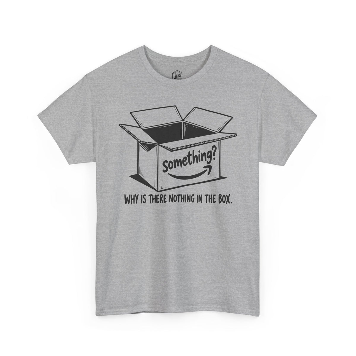 Why Is There Nothing in the Box T-shirt – Donkey Talk graphic tee