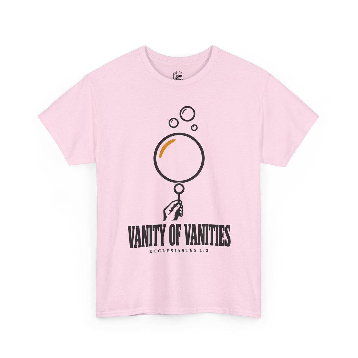 Vanity of Vanities Bubble Wand T-shirt – Donkey Talk graphic tee