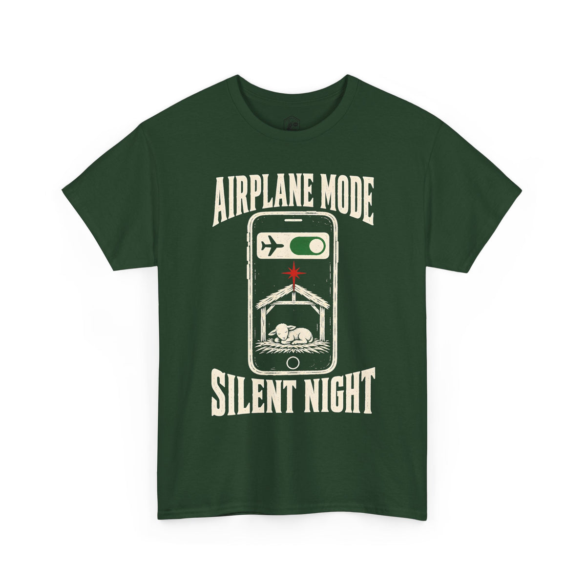 Airplane Mode Silent Night T-shirt – Donkey Talk graphic tee