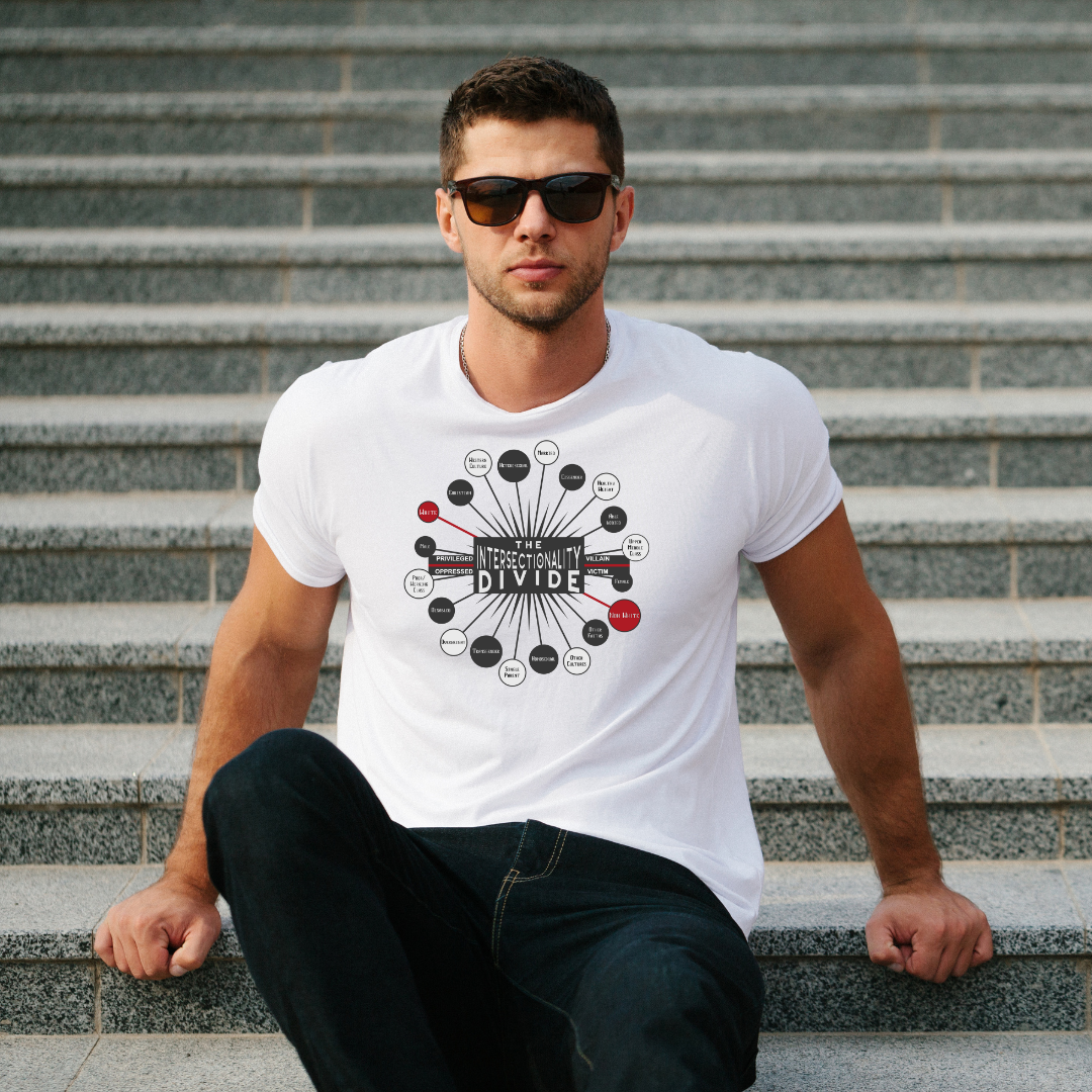 Camiseta gráfica The Intersectionality Divide | Camiseta unisex con mensaje