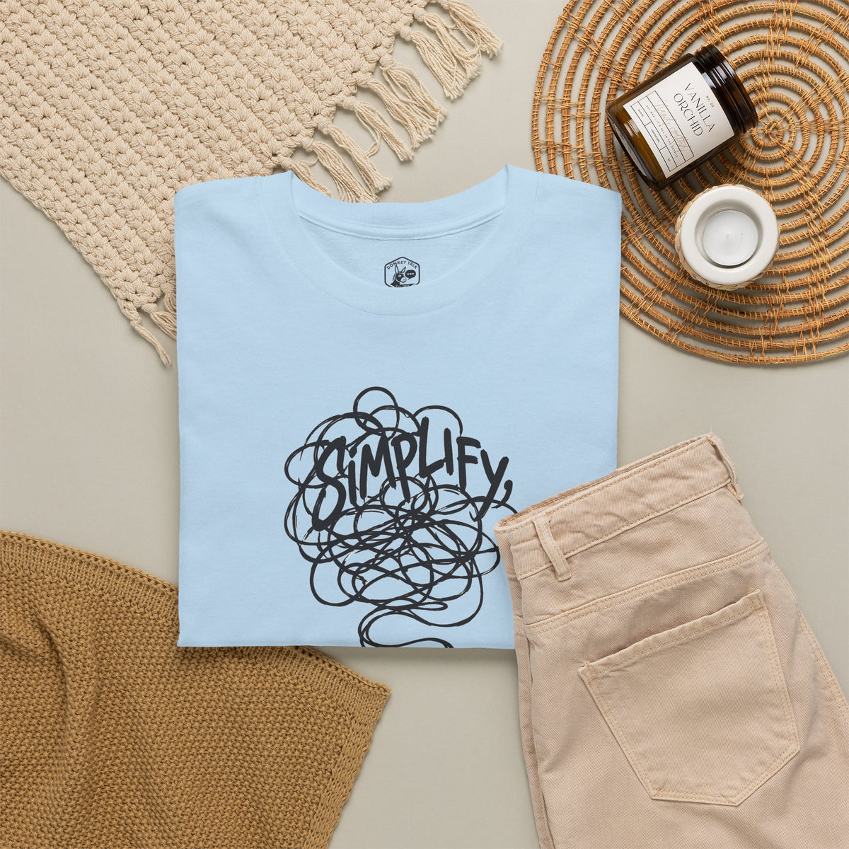 Simplify, Simplify Thoreau T-shirt – Donkey Talk graphic tee