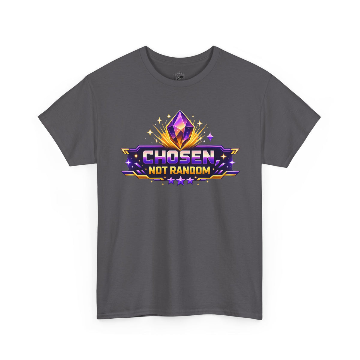 Chosen Not Random inspirational gamer graphic tee – Donkey Talk