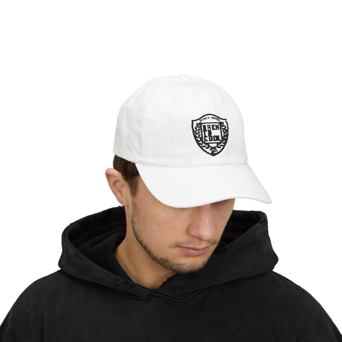 Back to Cool classic white dad cap – Donkey Talk