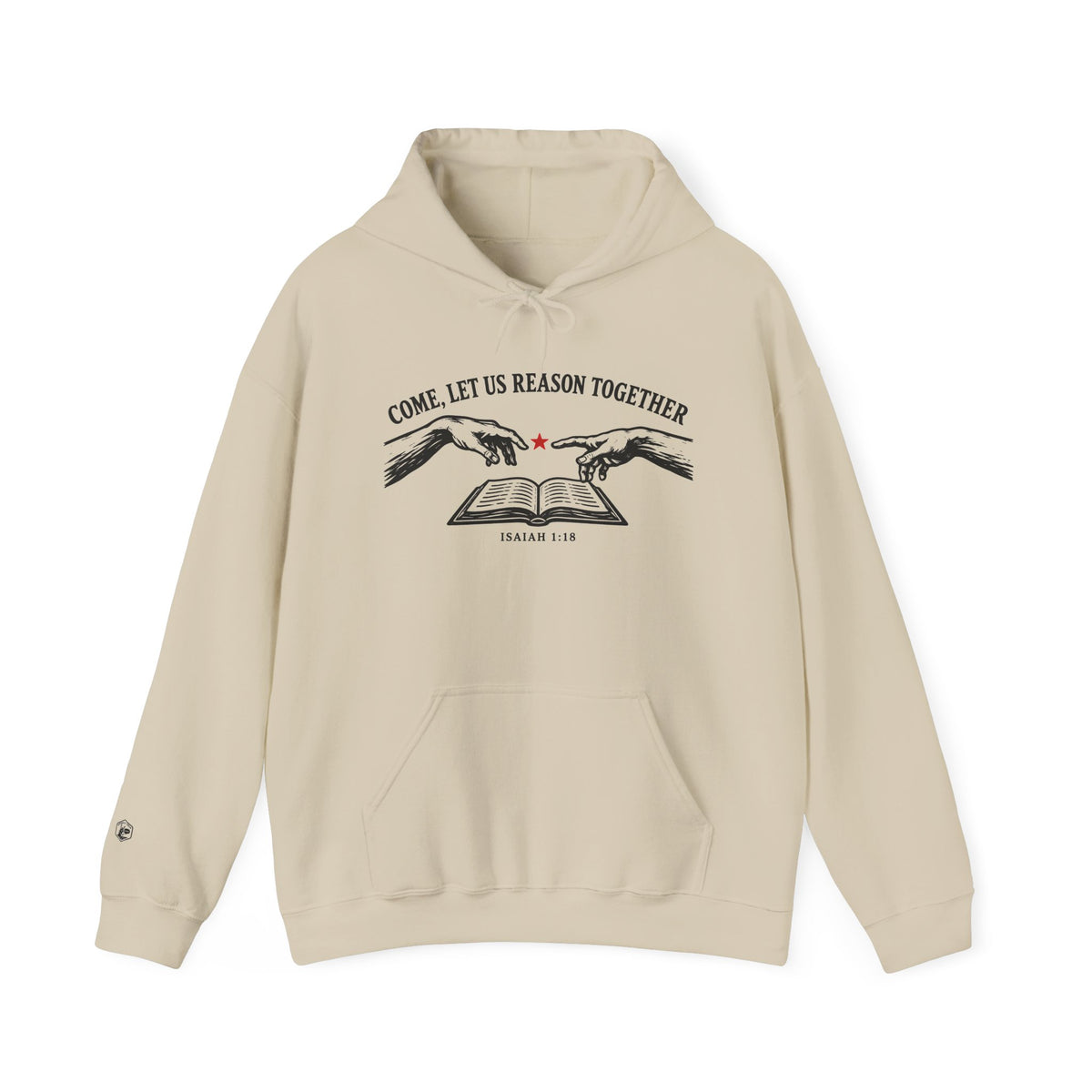 Come, Let Us Reason Together hoodie - Donkey Talk faith and reason unisex hoodie