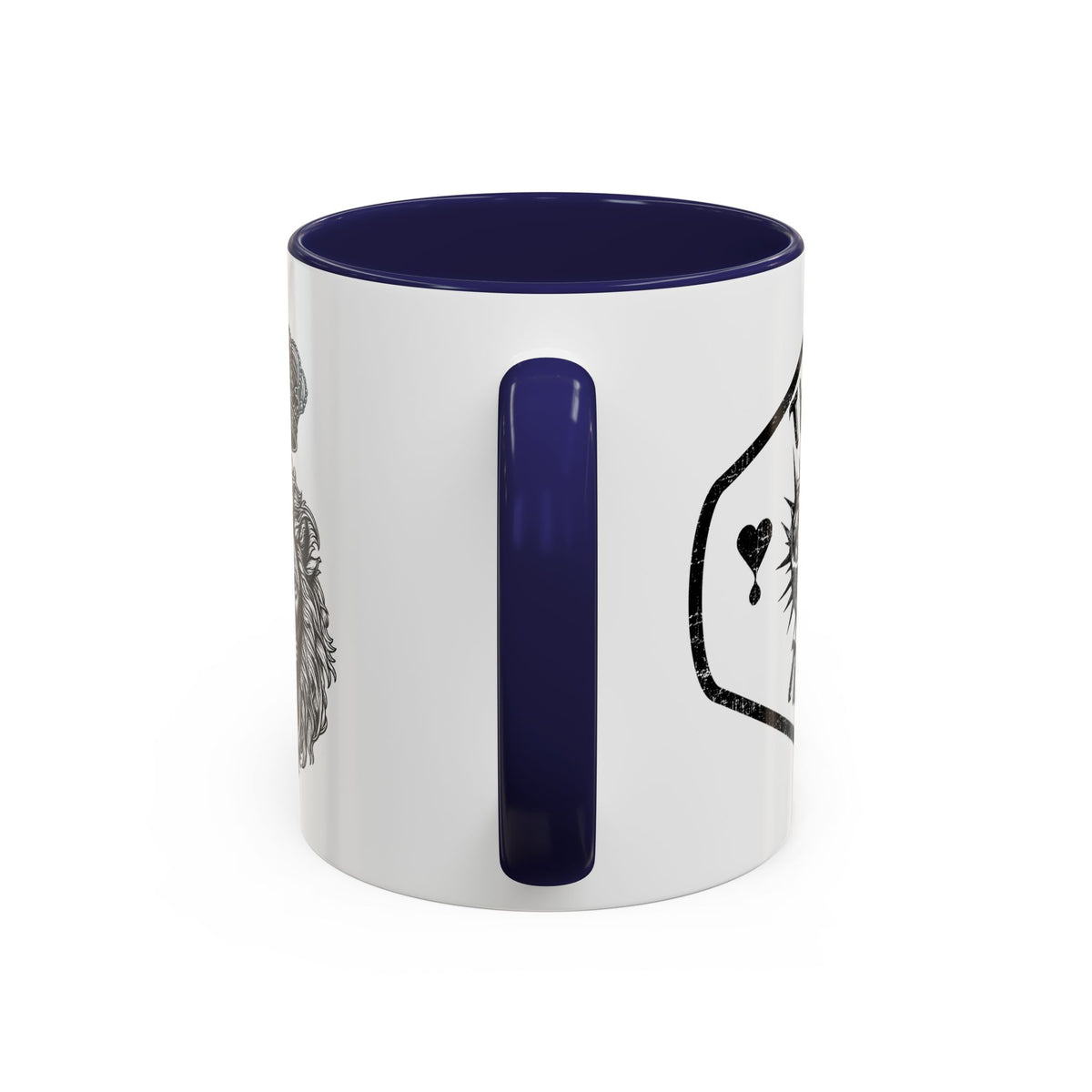 Lion & Lamb Religious Accent Coffee Mug — Crown of Thorns Christian Gift (11/15oz)