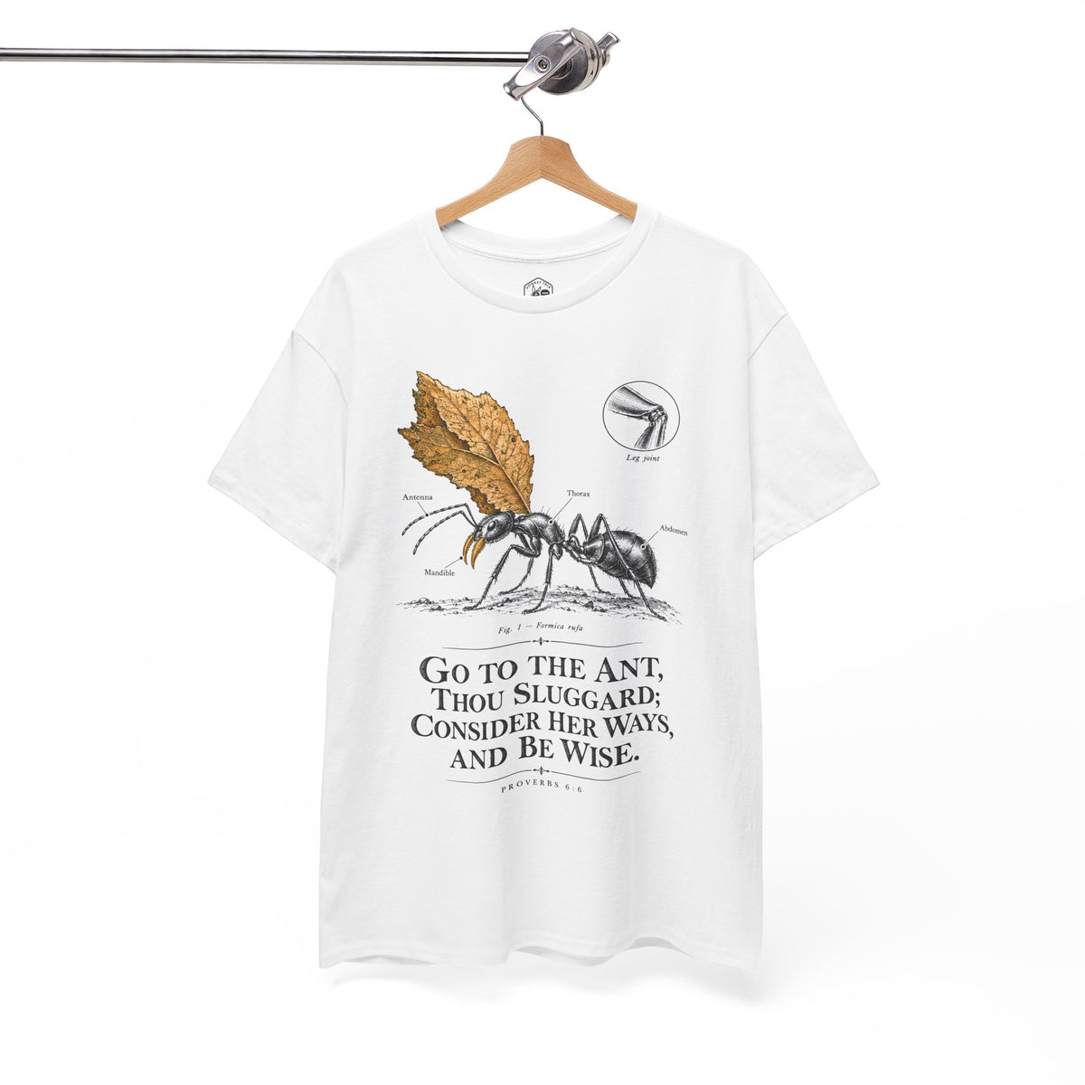 Go to the Ant Engraving T-shirt – Donkey Talk graphic tee
