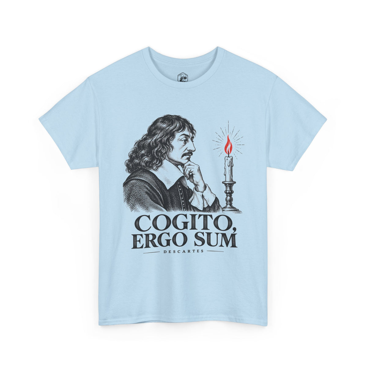 Cogito, Ergo Sum Descartes T-shirt – Donkey Talk graphic tee