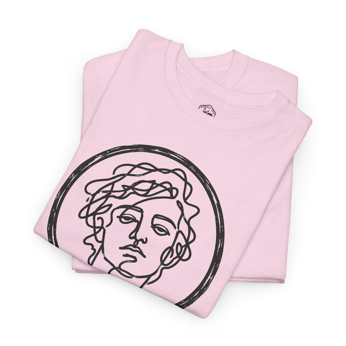 Know Thyself Unfiltered Line Art T-shirt – Donkey Talk graphic tee