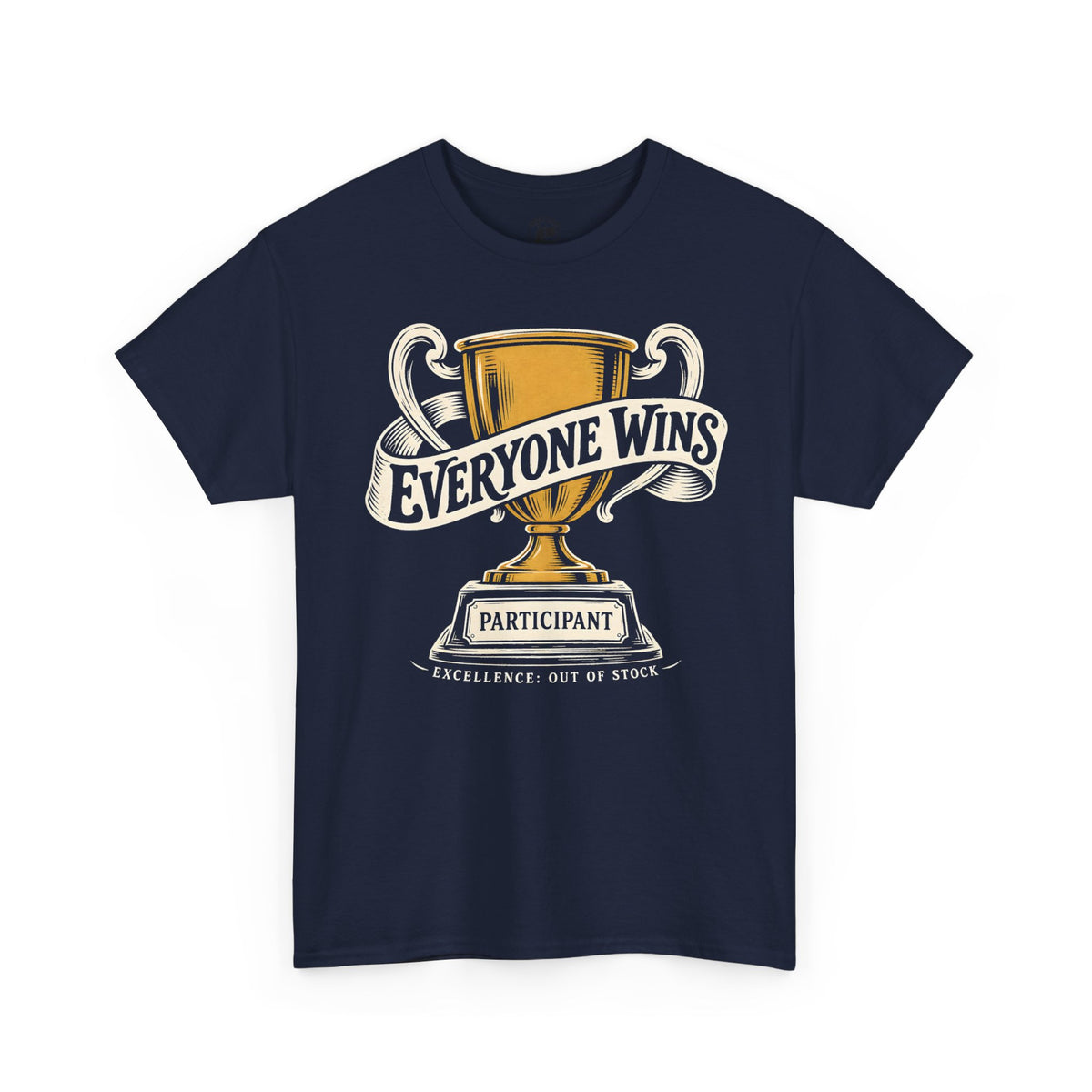 Everyone Wins Participant Trophy T-shirt – Donkey Talk graphic tee