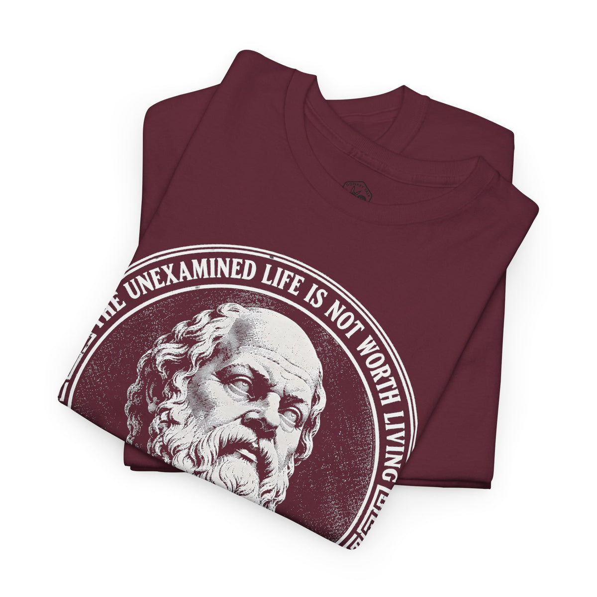 The Unexamined Life Is Not Worth Living T-shirt – Donkey Talk graphic tee