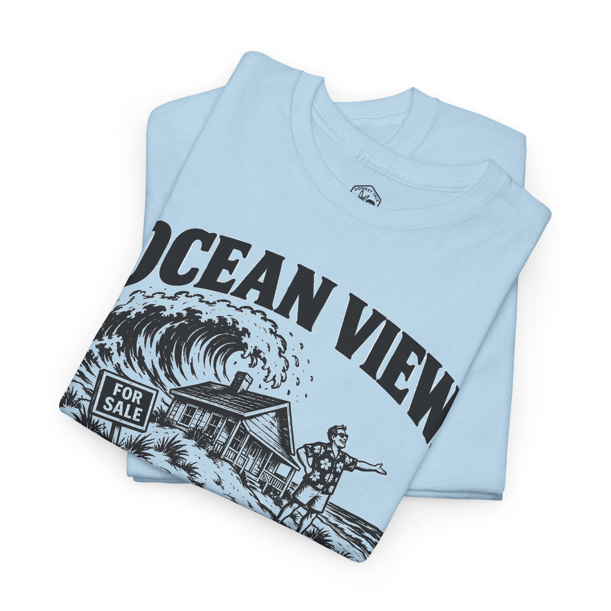 Ocean View Sand Foundation T-shirt – Donkey Talk graphic tee