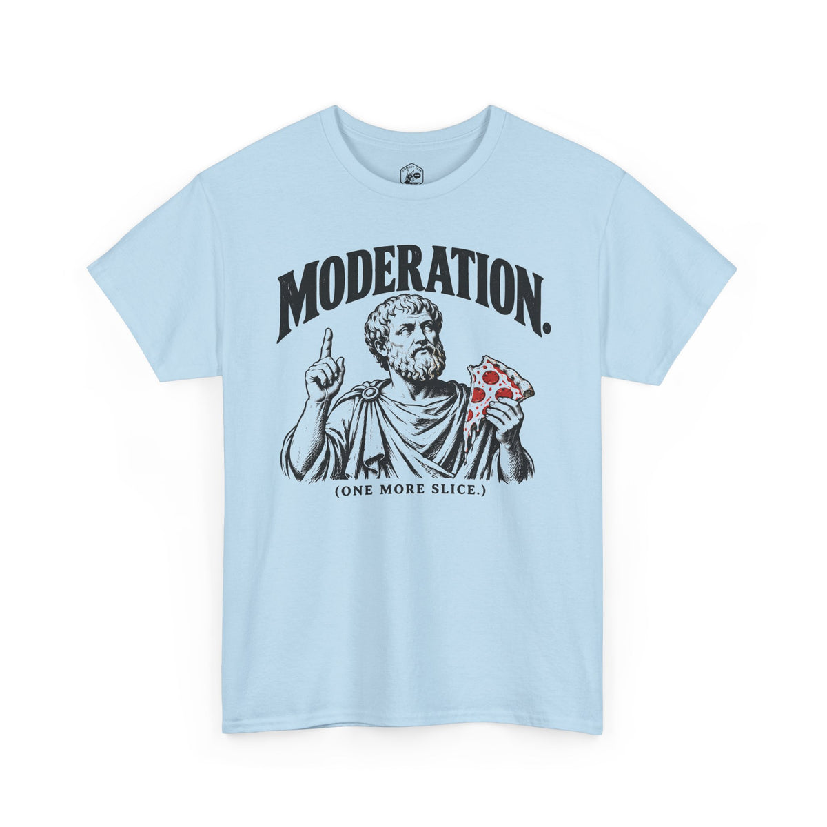 Moderation One More Slice T-shirt – Donkey Talk graphic tee