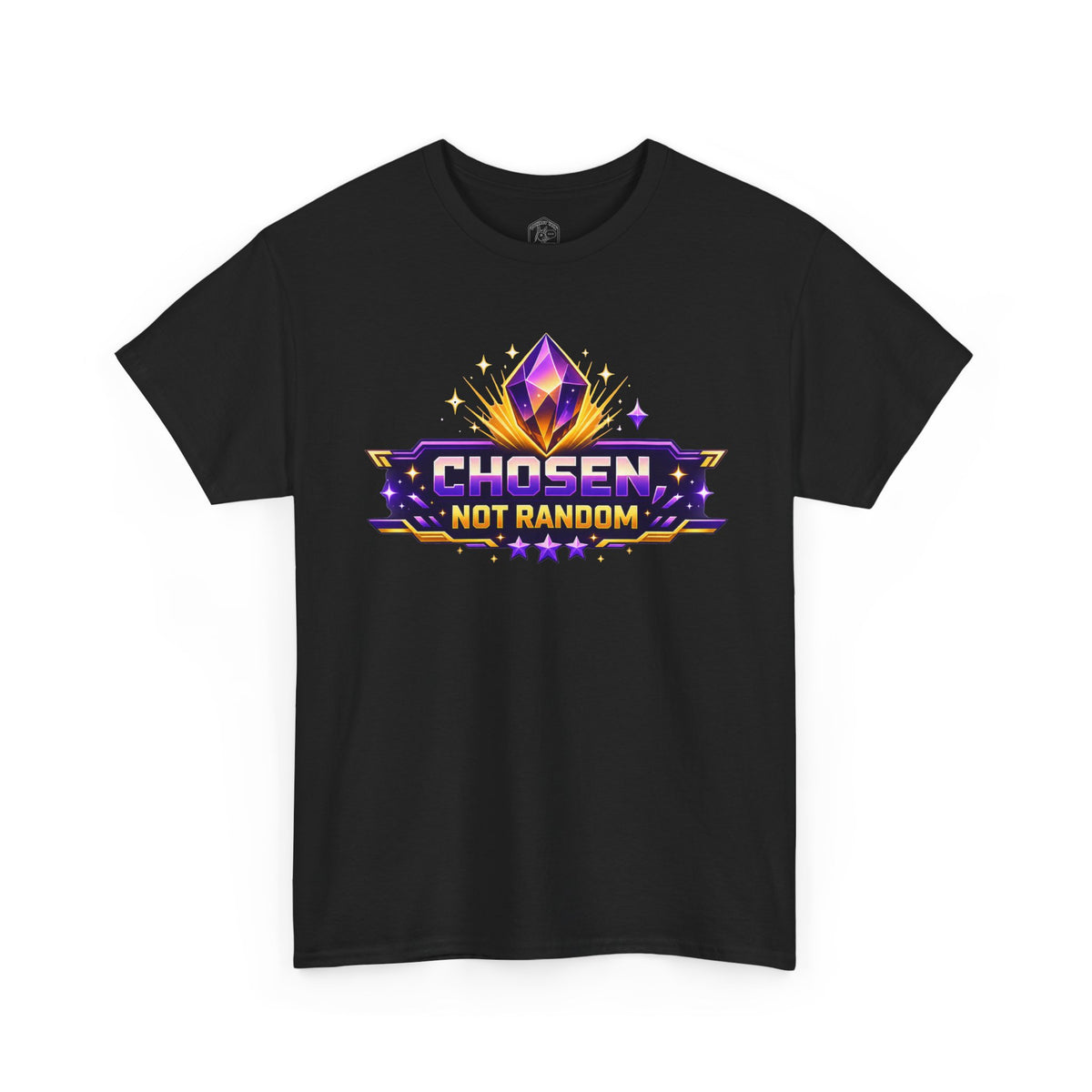 Chosen Not Random inspirational gamer graphic tee – Donkey Talk