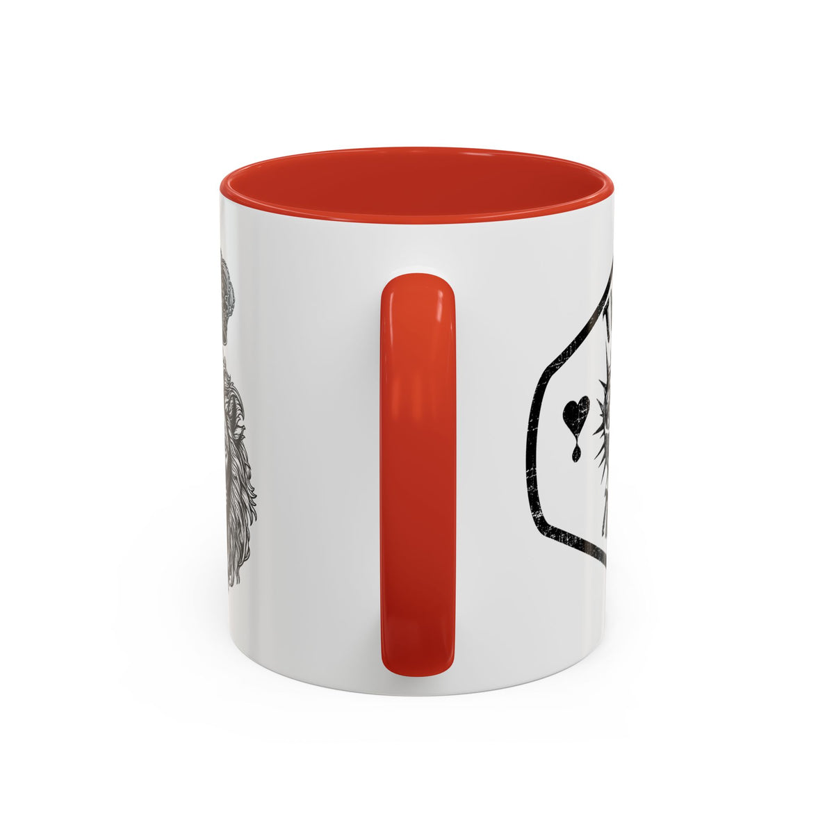 Lion & Lamb Religious Accent Coffee Mug — Crown of Thorns Christian Gift (11/15oz)