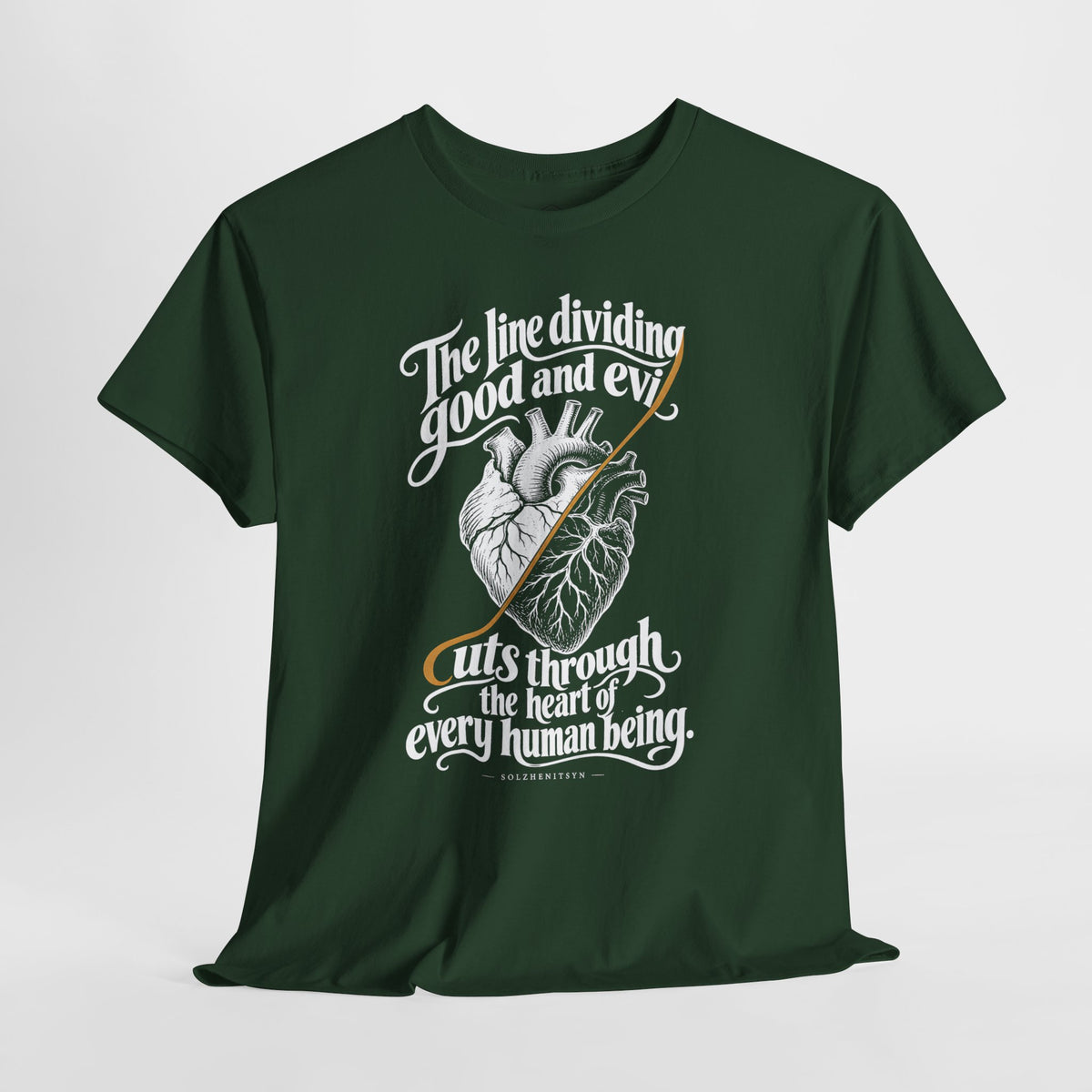Every Human Heart Divided T-shirt – Donkey Talk graphic tee