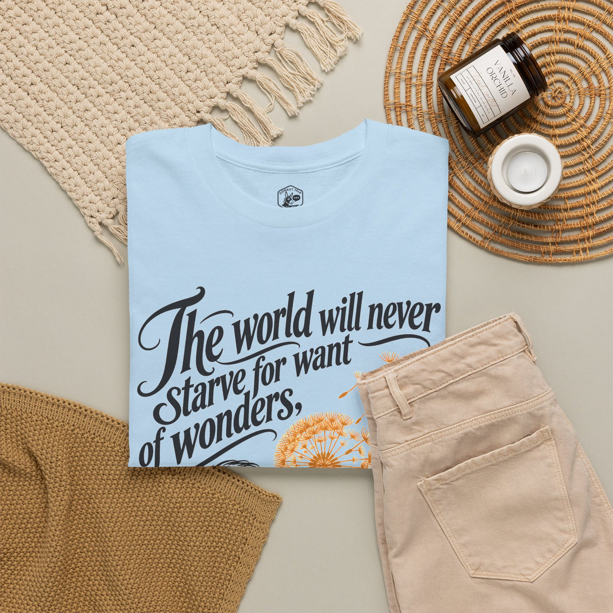 Chesterton Wonder Bloom T-shirt – Donkey Talk graphic tee