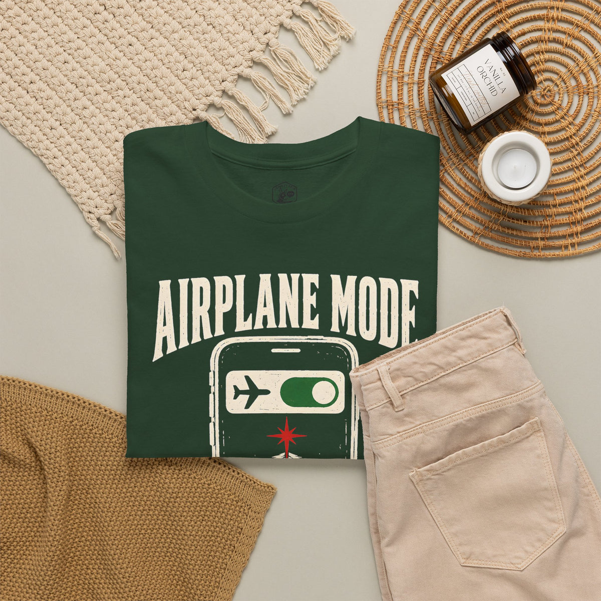 Airplane Mode Silent Night T-shirt – Donkey Talk graphic tee