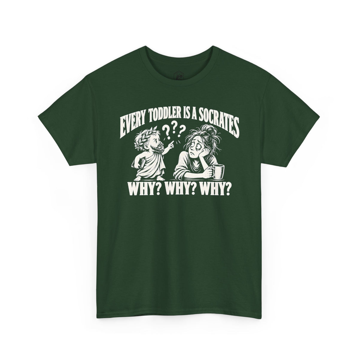 Every Toddler Is a Socrates T-shirt – Donkey Talk graphic tee