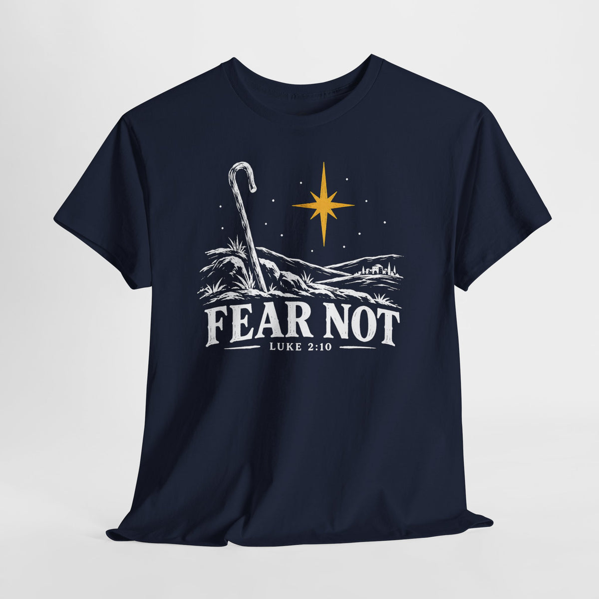 Fear Not Luke 2:10 T-shirt – Donkey Talk graphic tee