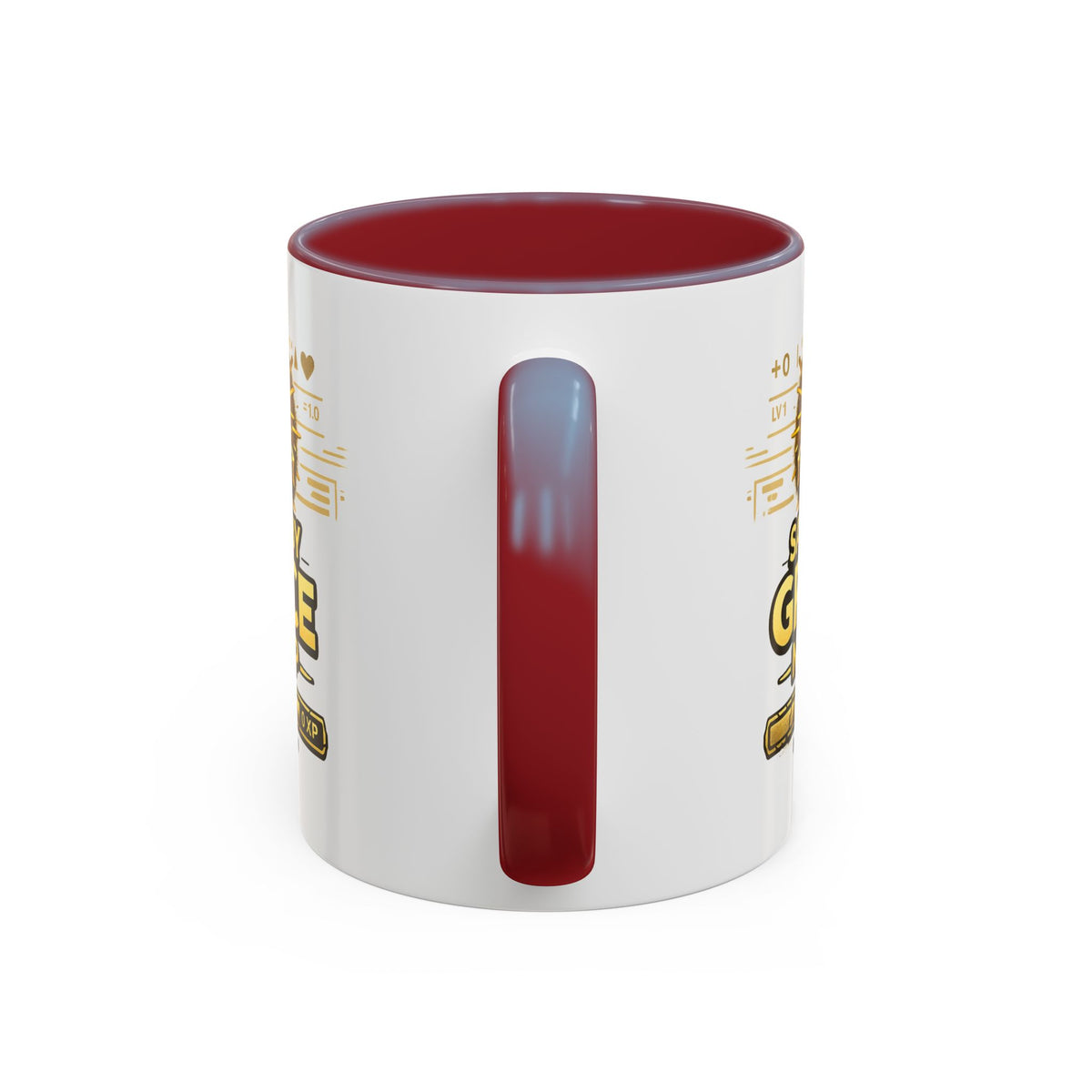 Taza de café "Saved by Grace" — Taza de acento para gamer cristiano "Not XP" de 11/15 oz