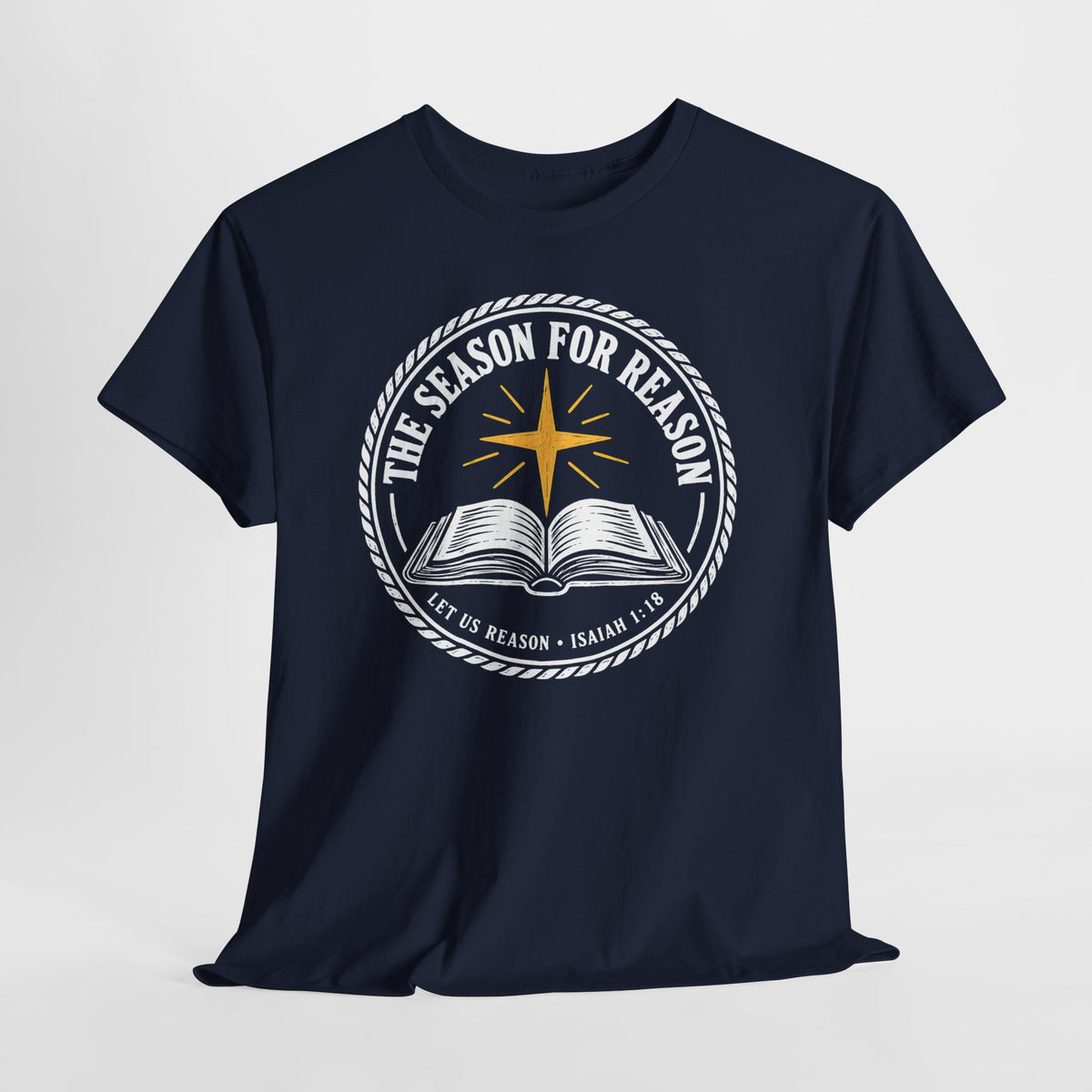 The Season for Reason Christmas T-shirt – Donkey Talk graphic tee