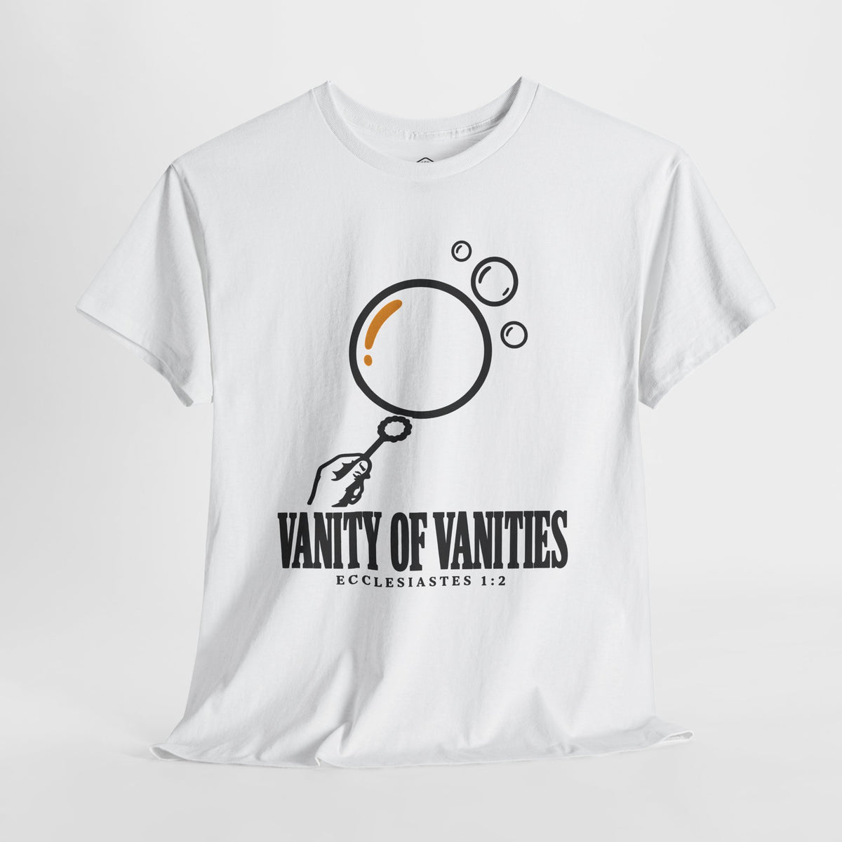 Vanity of Vanities Soap Bubble - Donkey Talk faith and reason unisex T-shirt