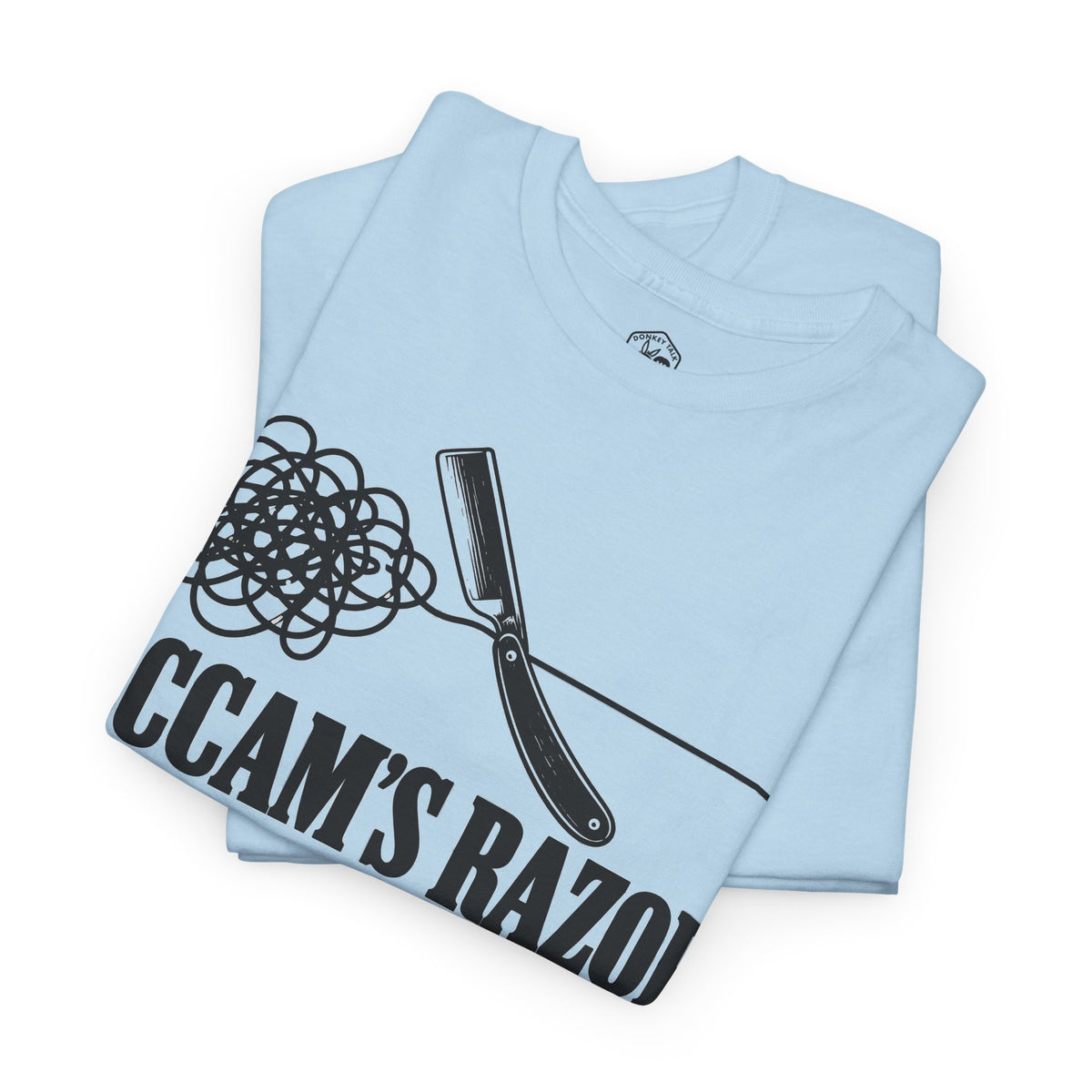 Occam's Razor Tangle T-shirt – Donkey Talk graphic tee
