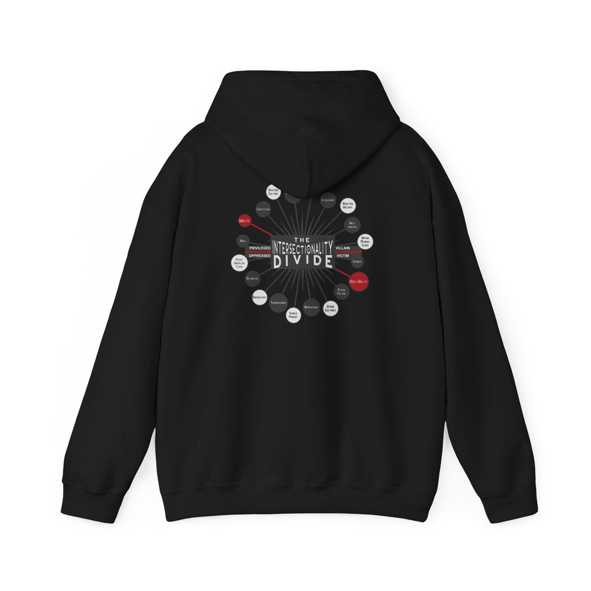 Intersectionality Divide hooded sweatshirt – Donkey Talk