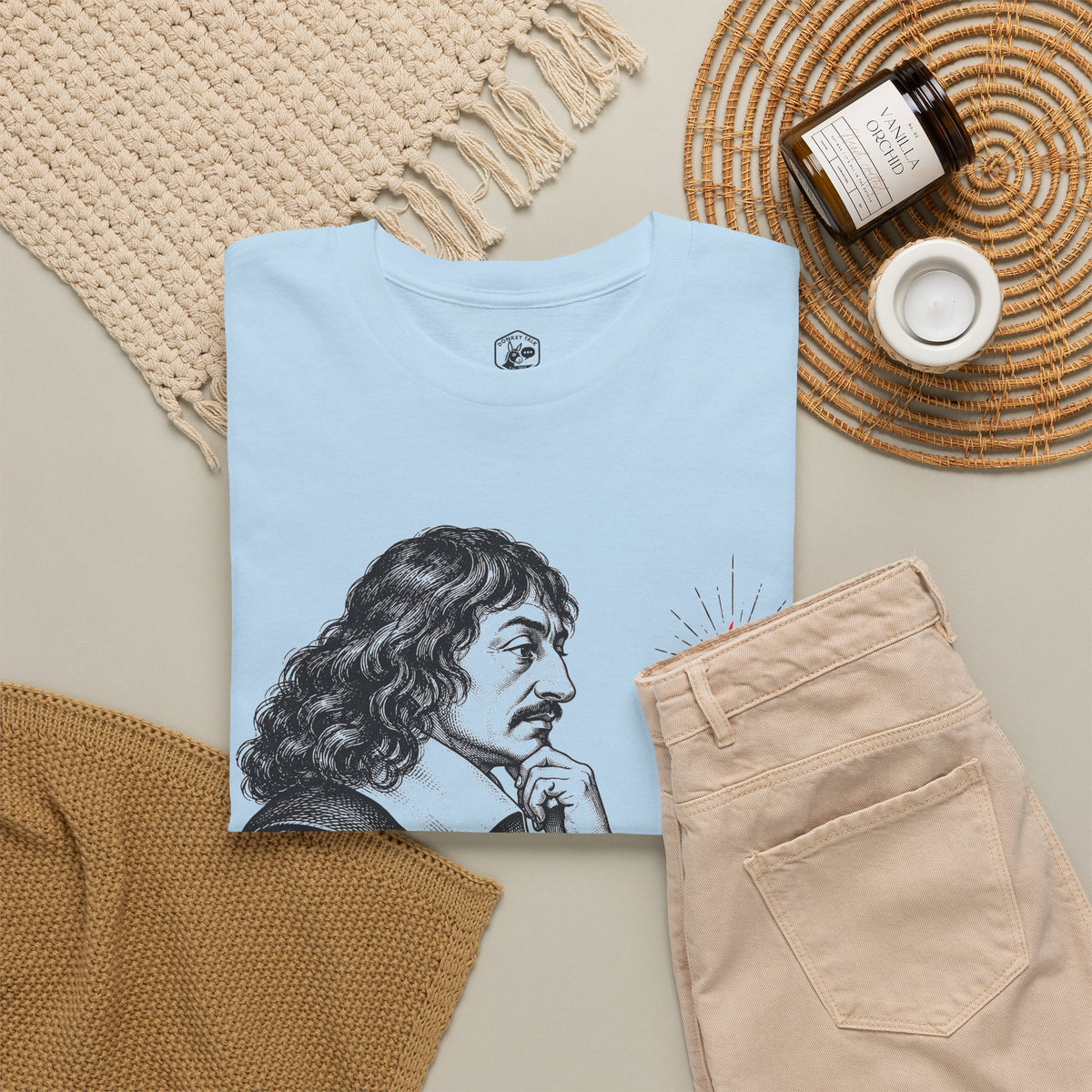 Cogito, Ergo Sum Descartes T-shirt – Donkey Talk graphic tee