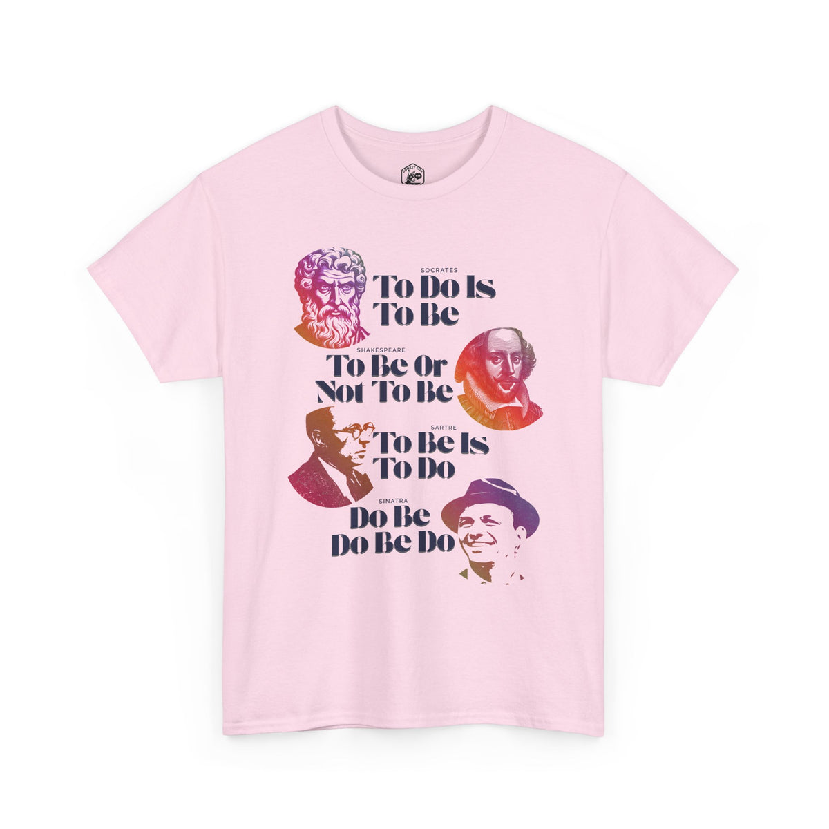 T-shirt à citations philosophiques | T-shirt graphique classique sur la philosophie