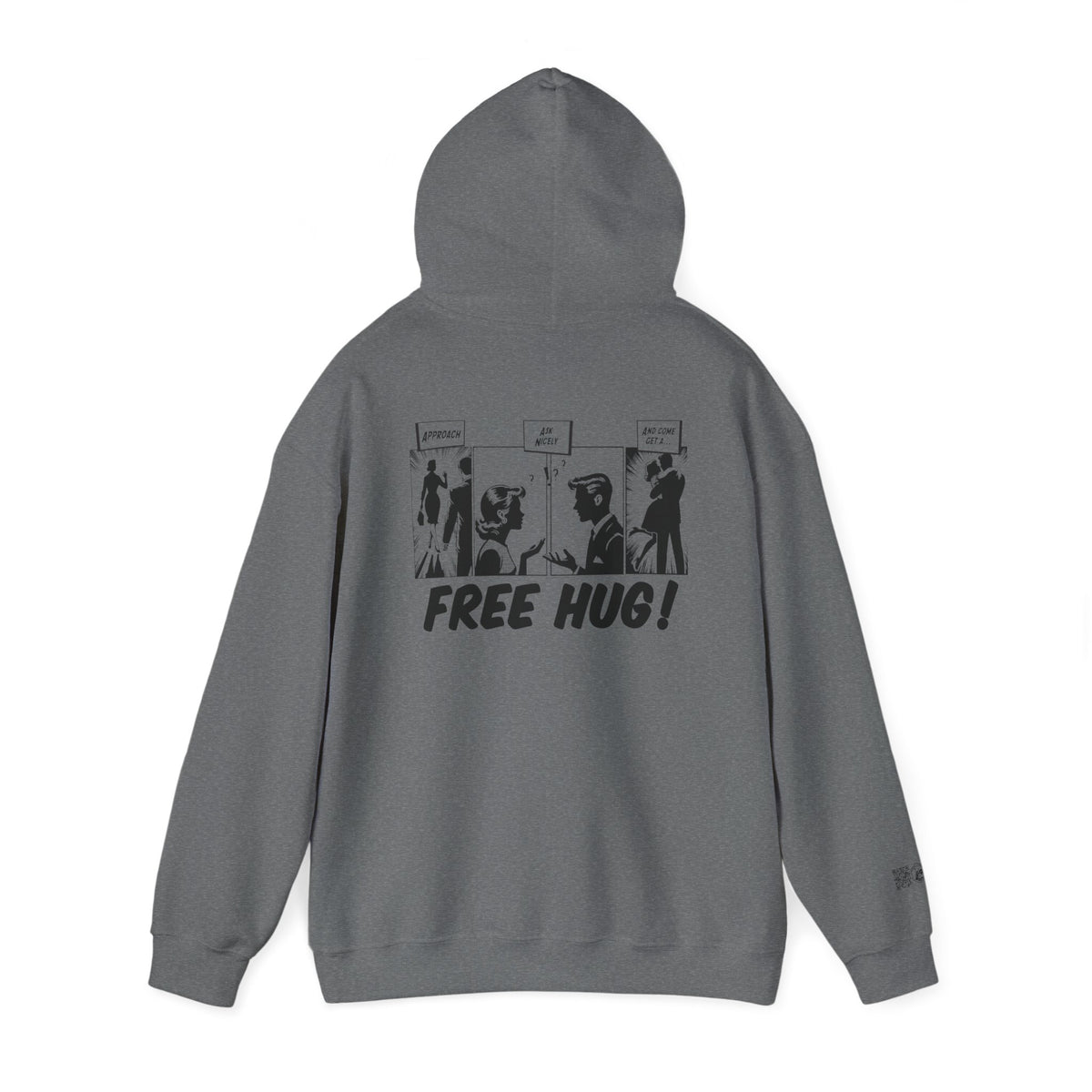 Free Hug Day and A Big Hug hooded sweatshirt – Donkey Talk