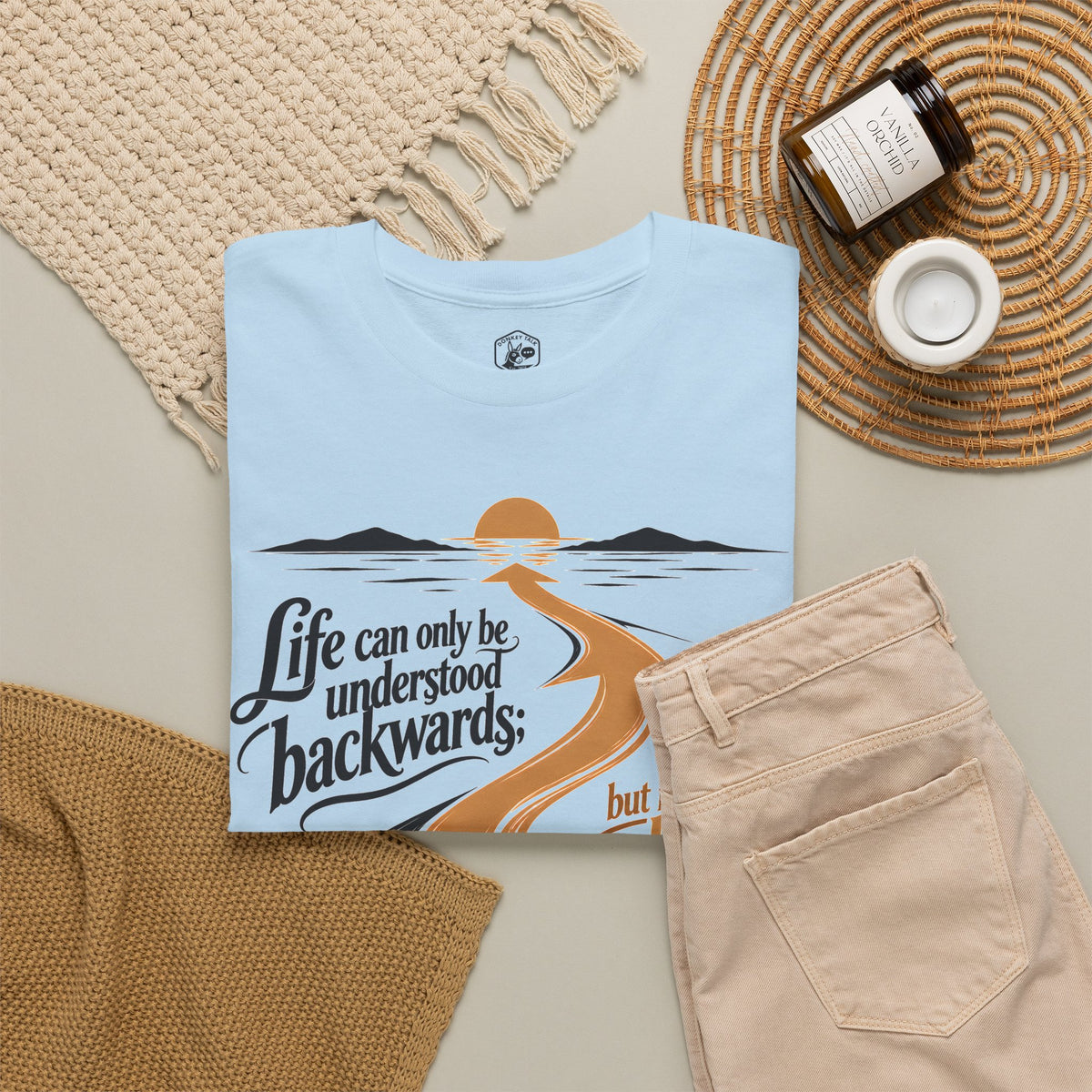 Lived Forwards Winding Road T-shirt – Donkey Talk graphic tee