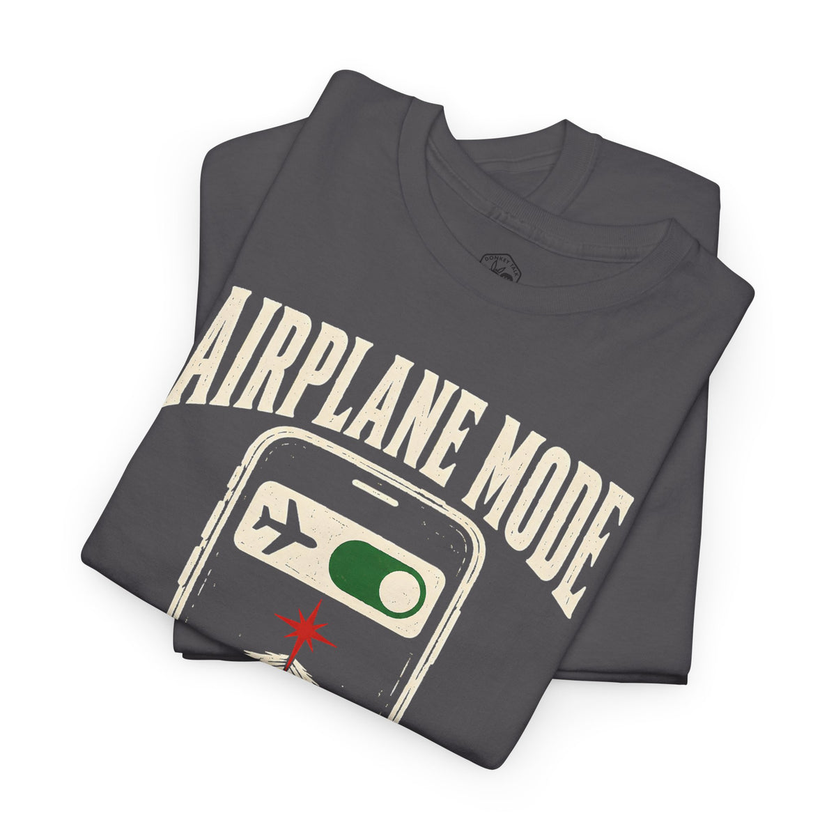 Airplane Mode Silent Night T-shirt – Donkey Talk graphic tee