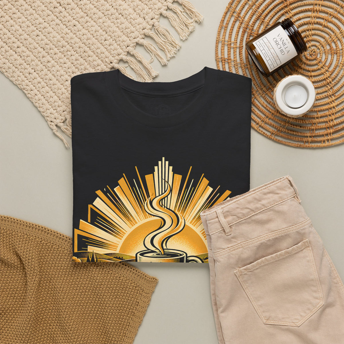 New Mercies Every Morning Also Coffee T-shirt – Donkey Talk graphic tee